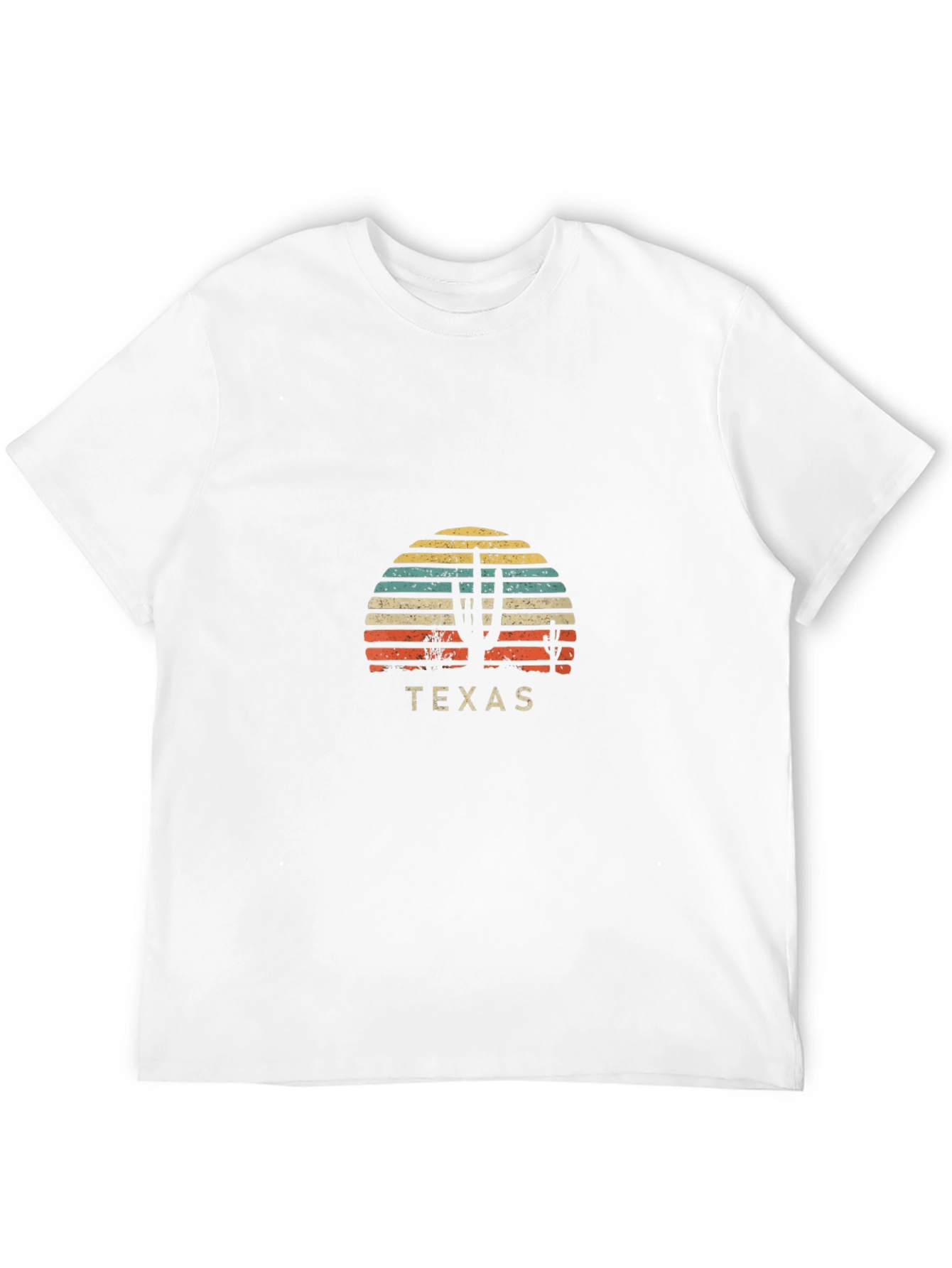 Retro Texas Cactus T-Shirt