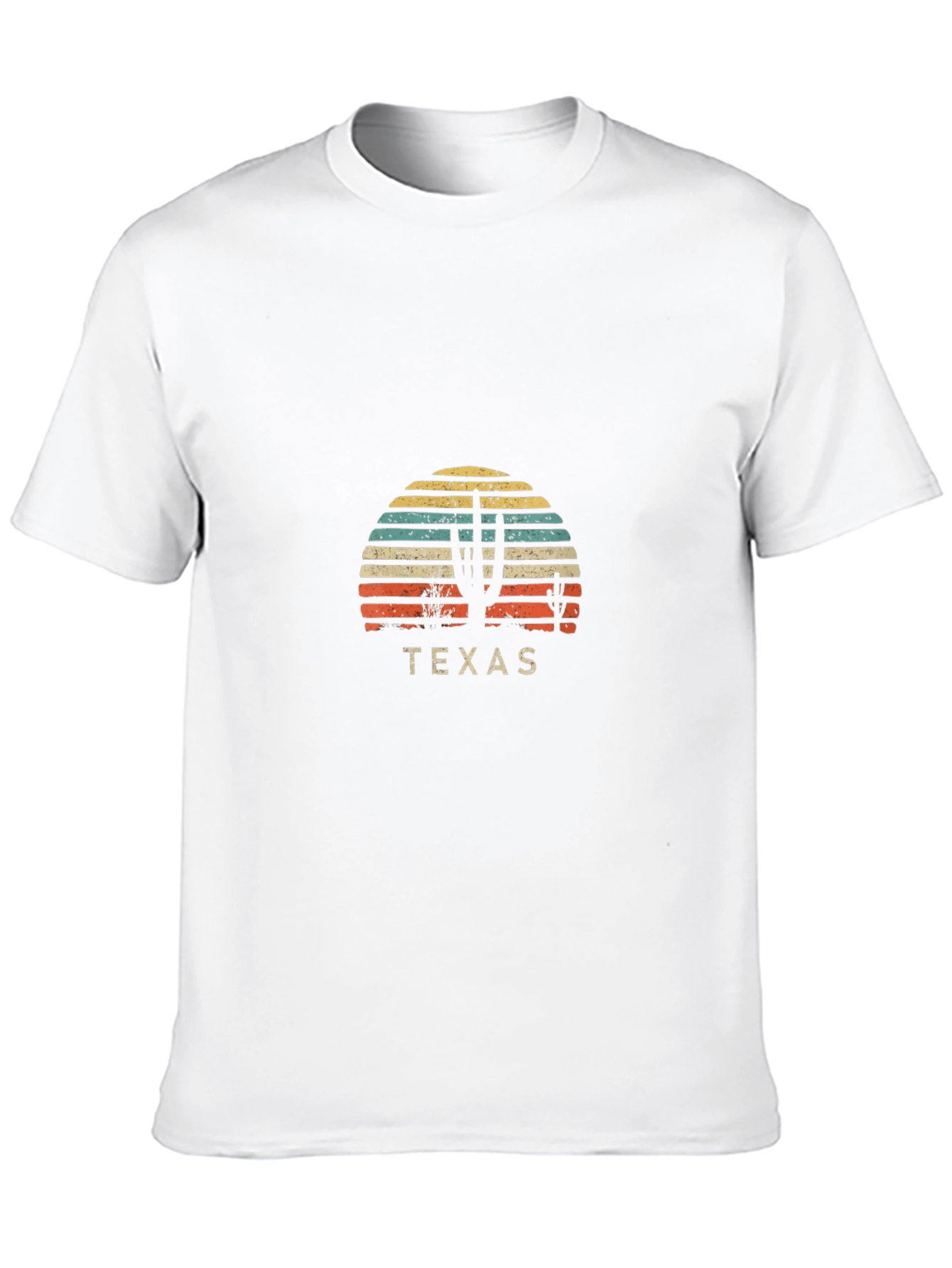 Retro Texas Cactus T-Shirt