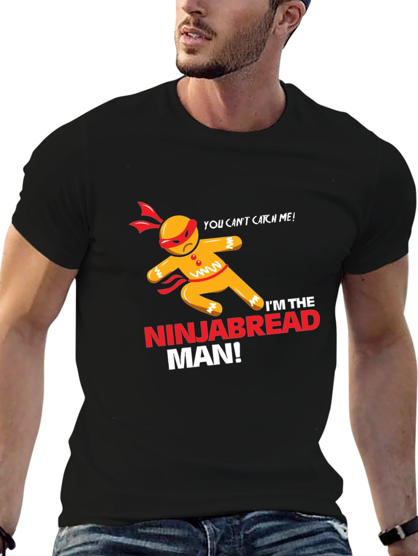 Ninjabread Man T-Shirt - Funny Novelty Tee
