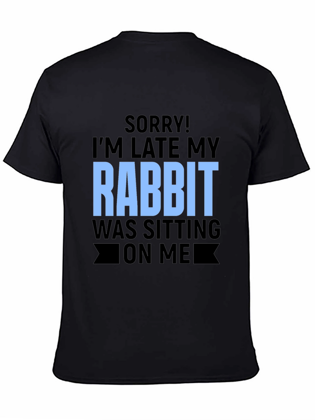 Funny Rabbit Sitting T-Shirt