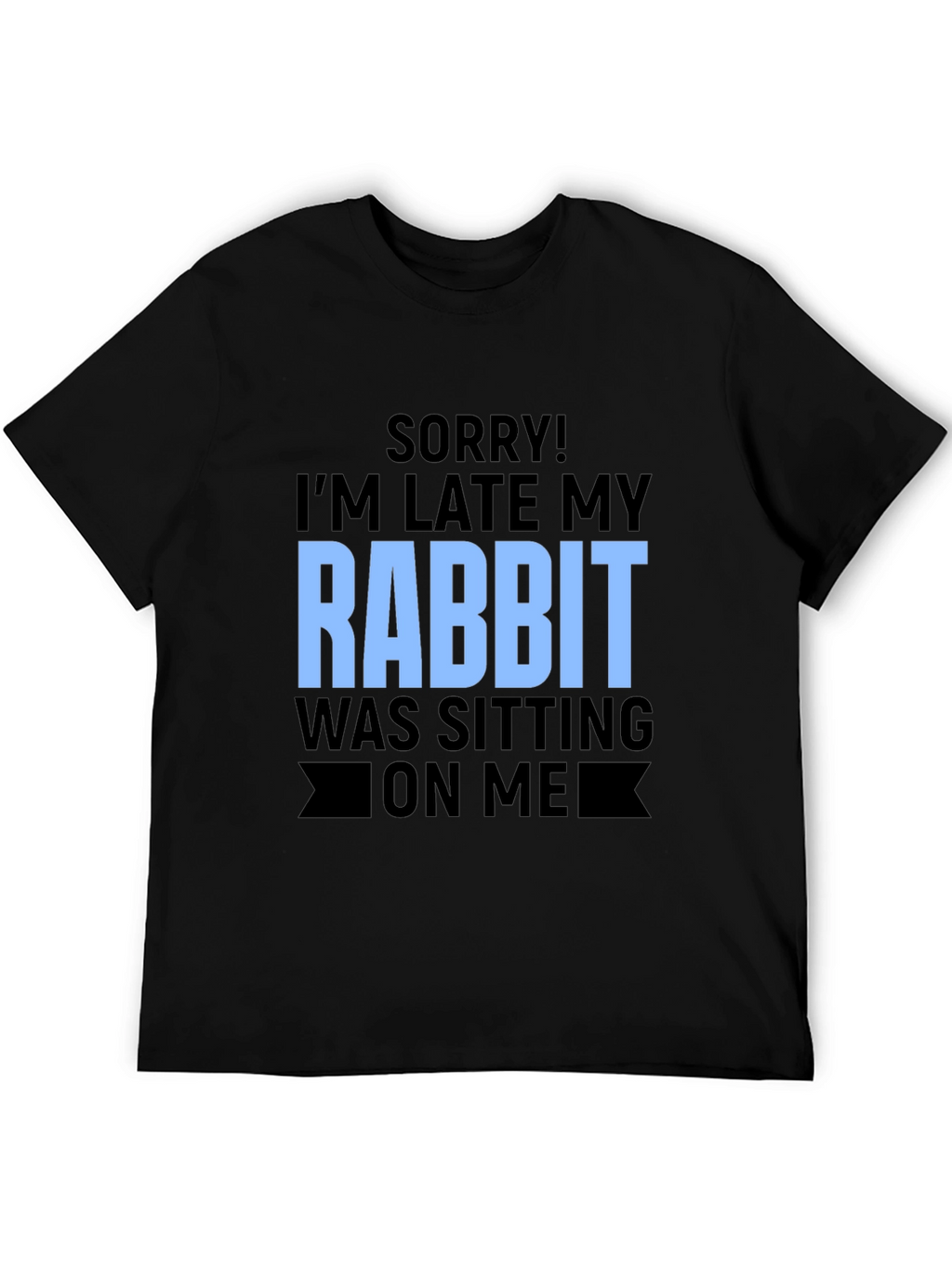 Funny Rabbit Sitting T-Shirt