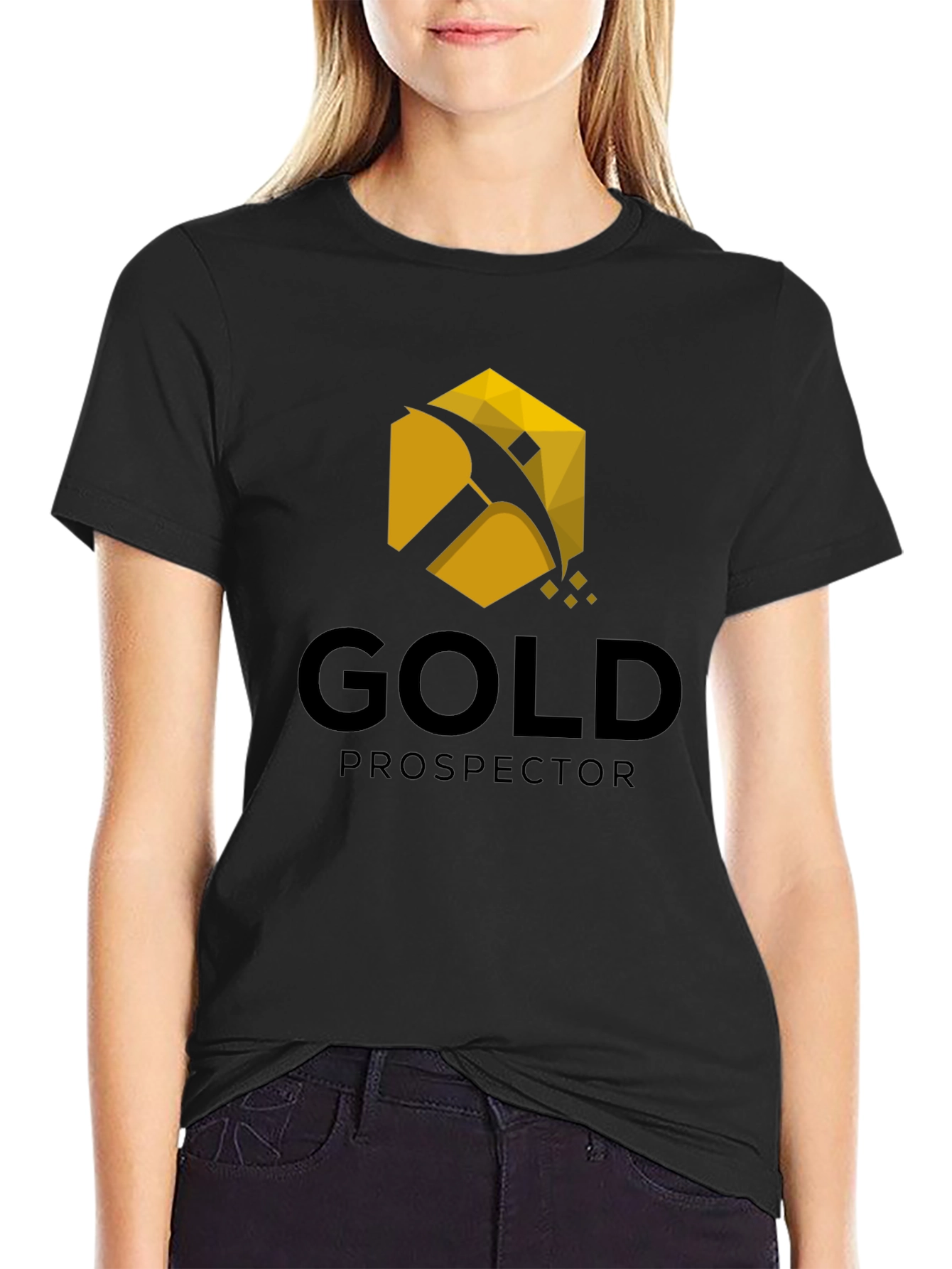 Gold Prospector T-Shirt - Black