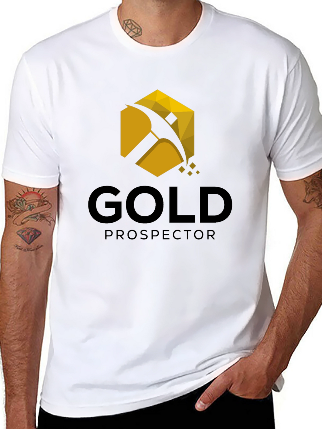 Gold Prospector T-Shirt - Black
