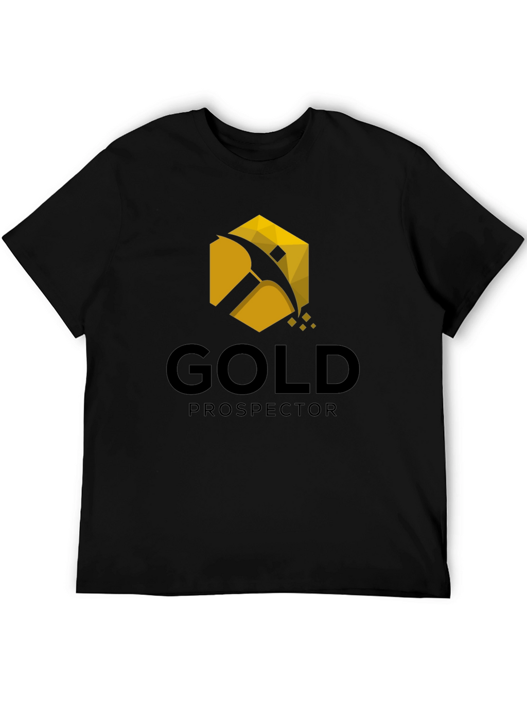 Gold Prospector T-Shirt - Black