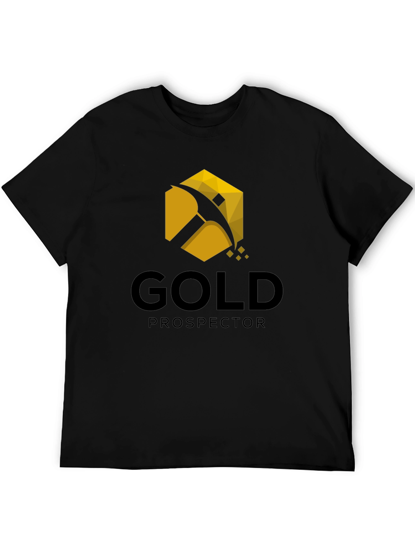 Gold Prospector T-Shirt - Black