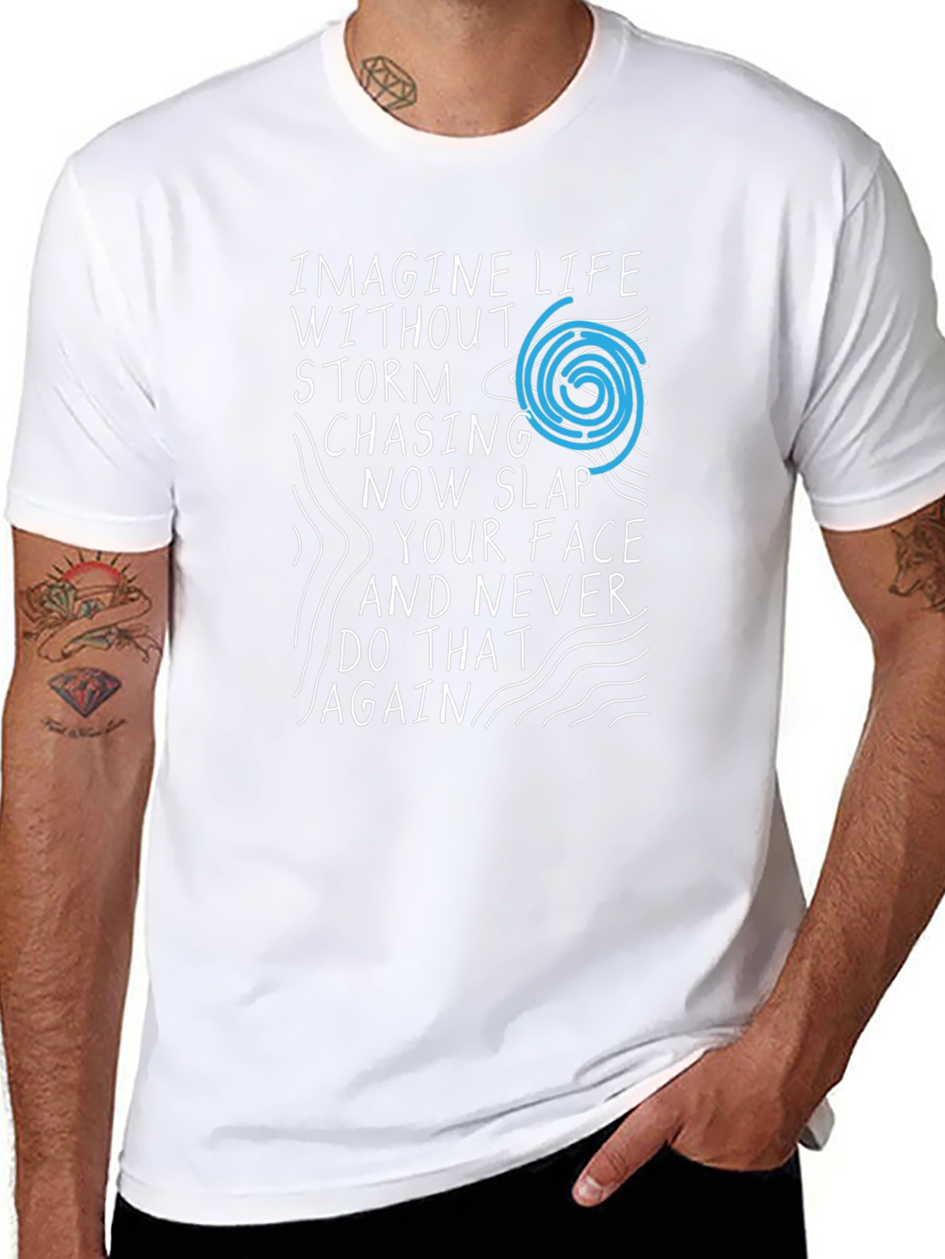 Imagine Life T-Shirt - Funny Graphic Tee