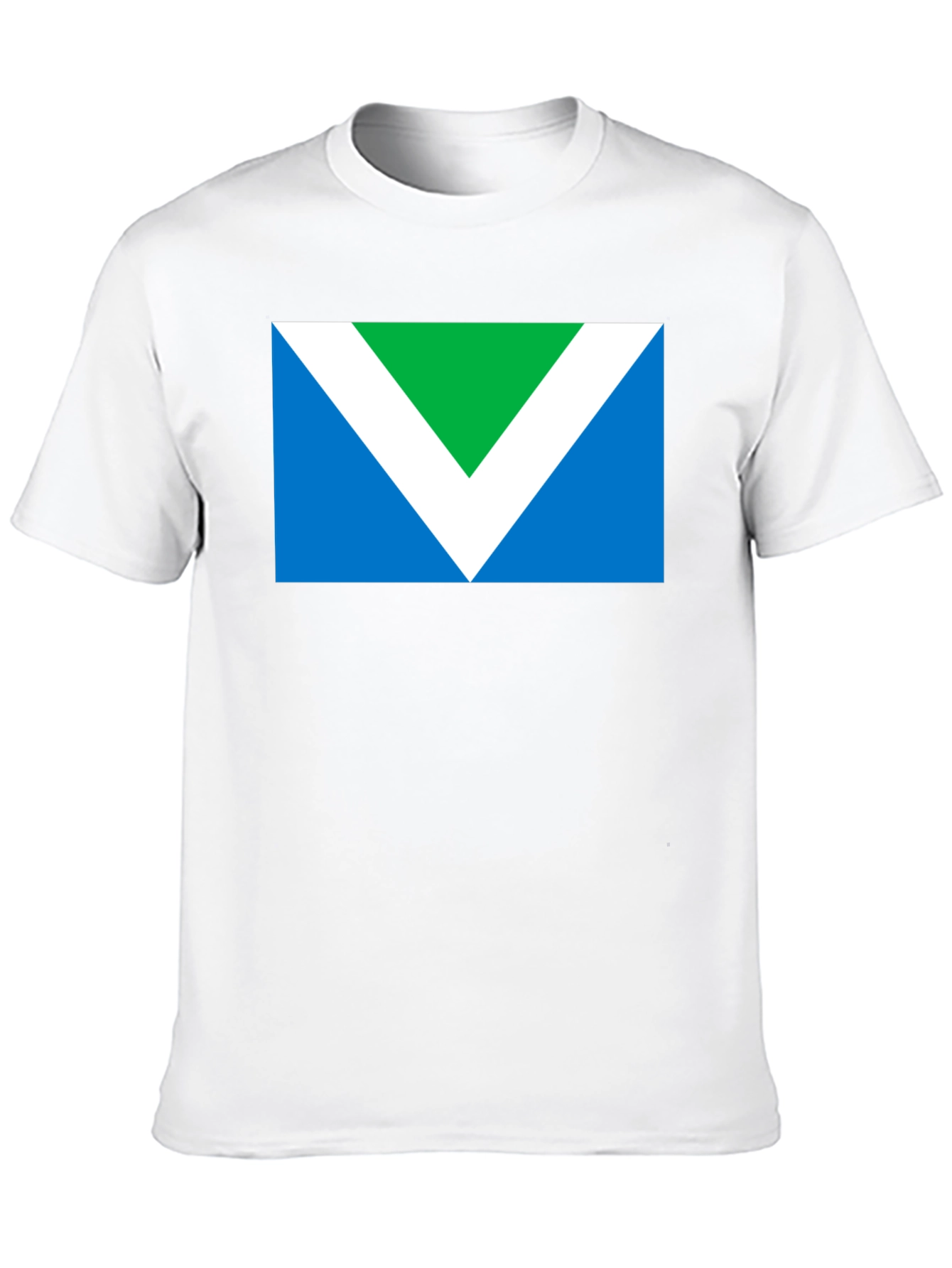 Vegan Flag Graphic T-Shirt - Black