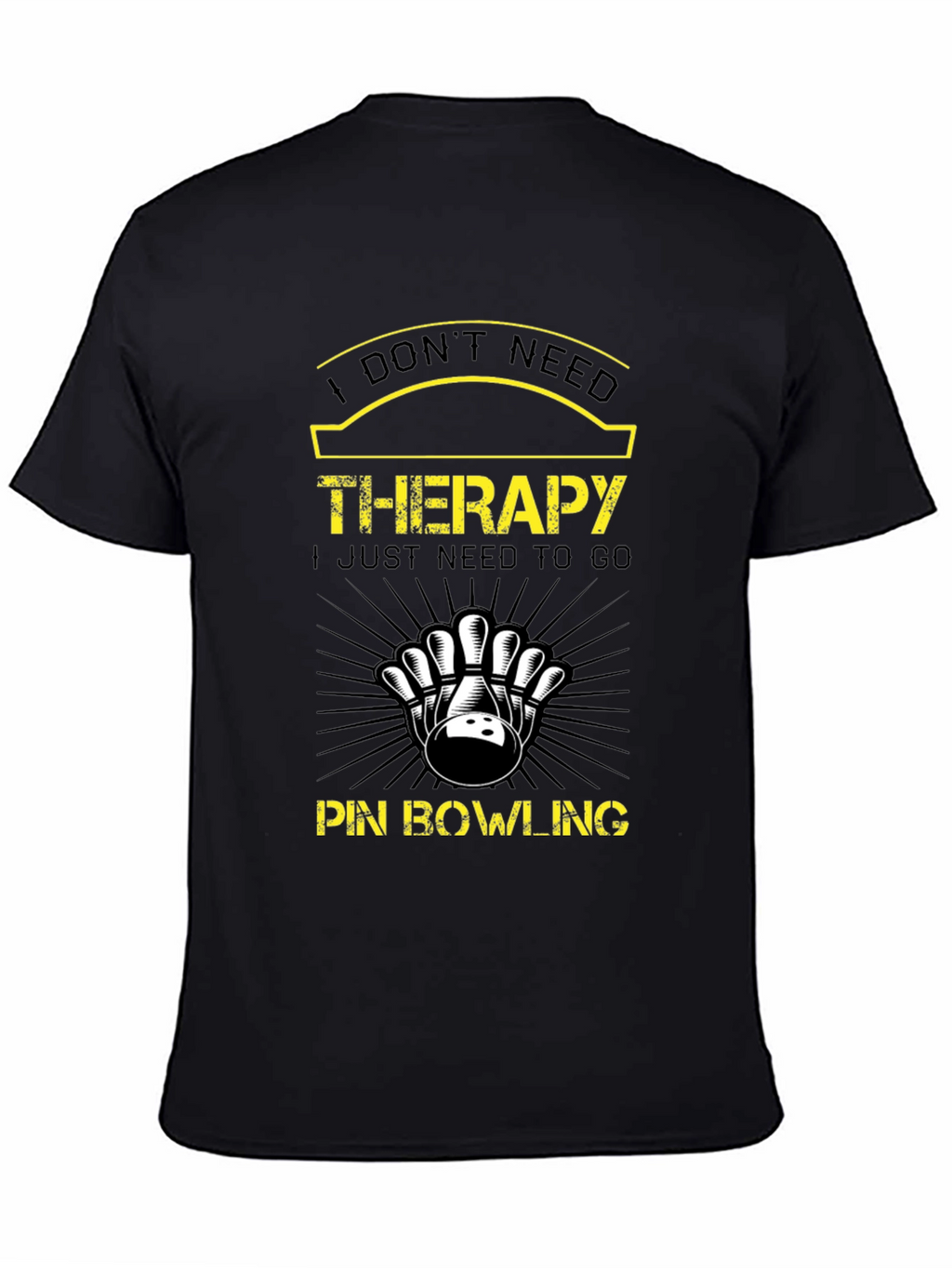 Bowling Therapy T-Shirt - Need to Bowl