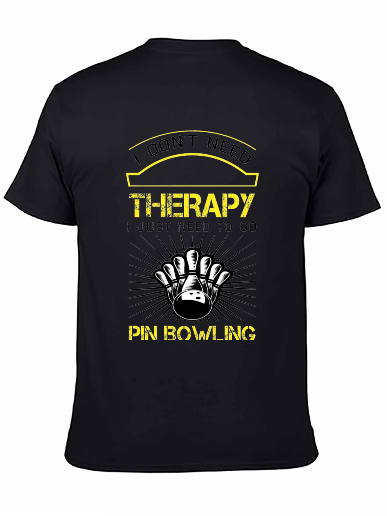 Bowling Therapy T-Shirt - Need to Bowl