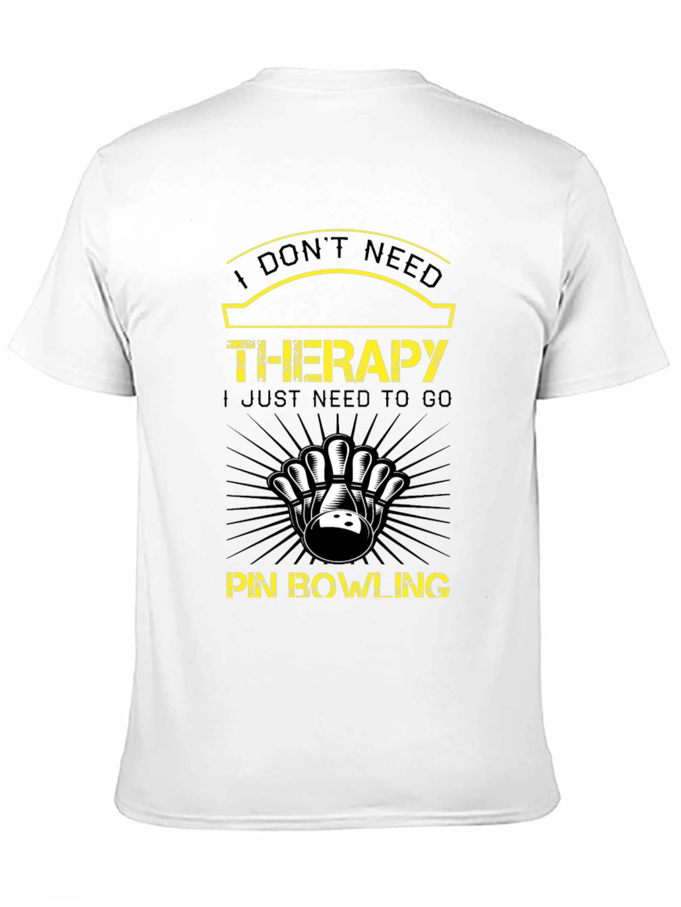 Bowling Therapy T-Shirt - Need to Bowl