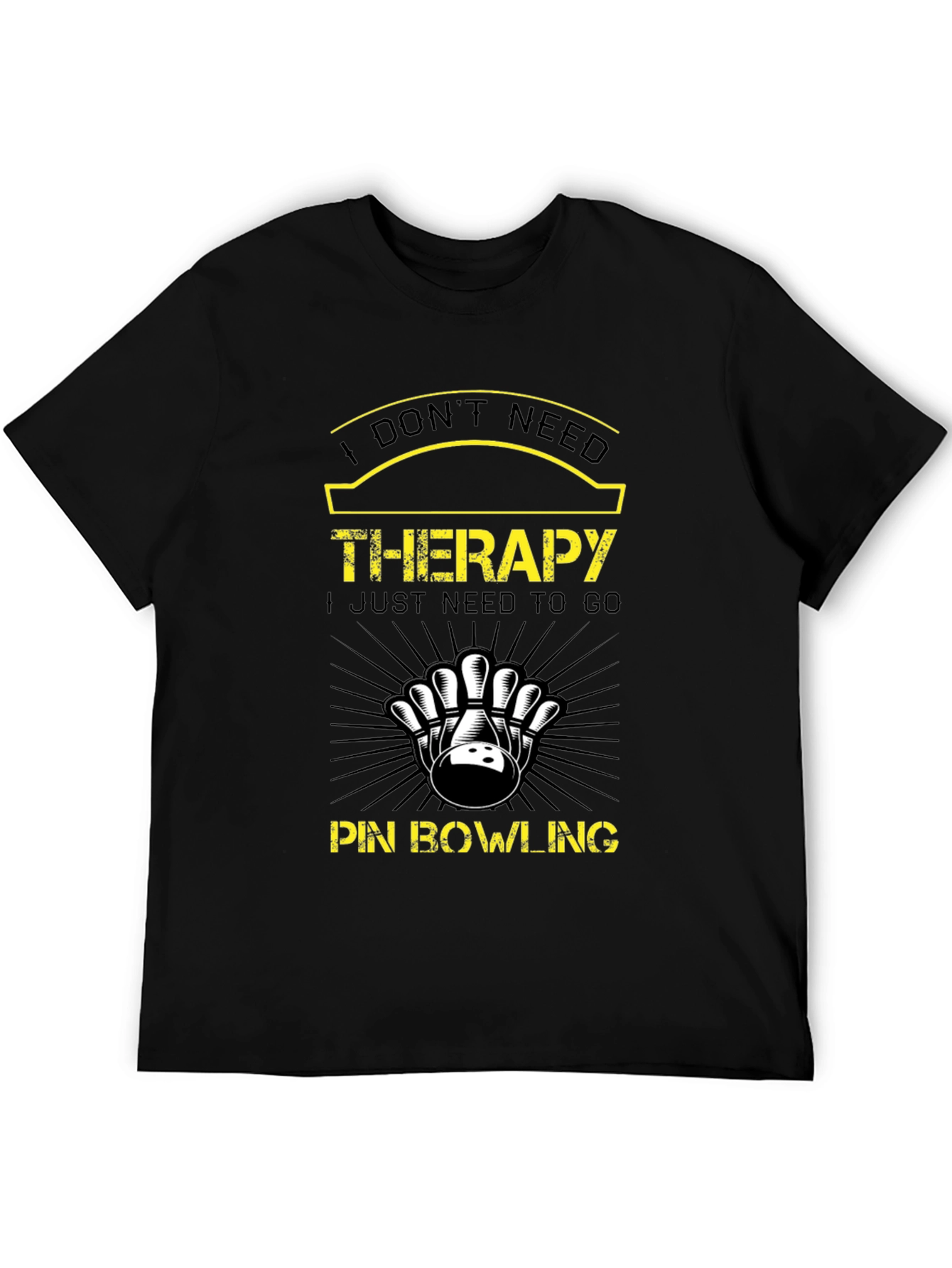 Bowling Therapy T-Shirt - Need to Bowl