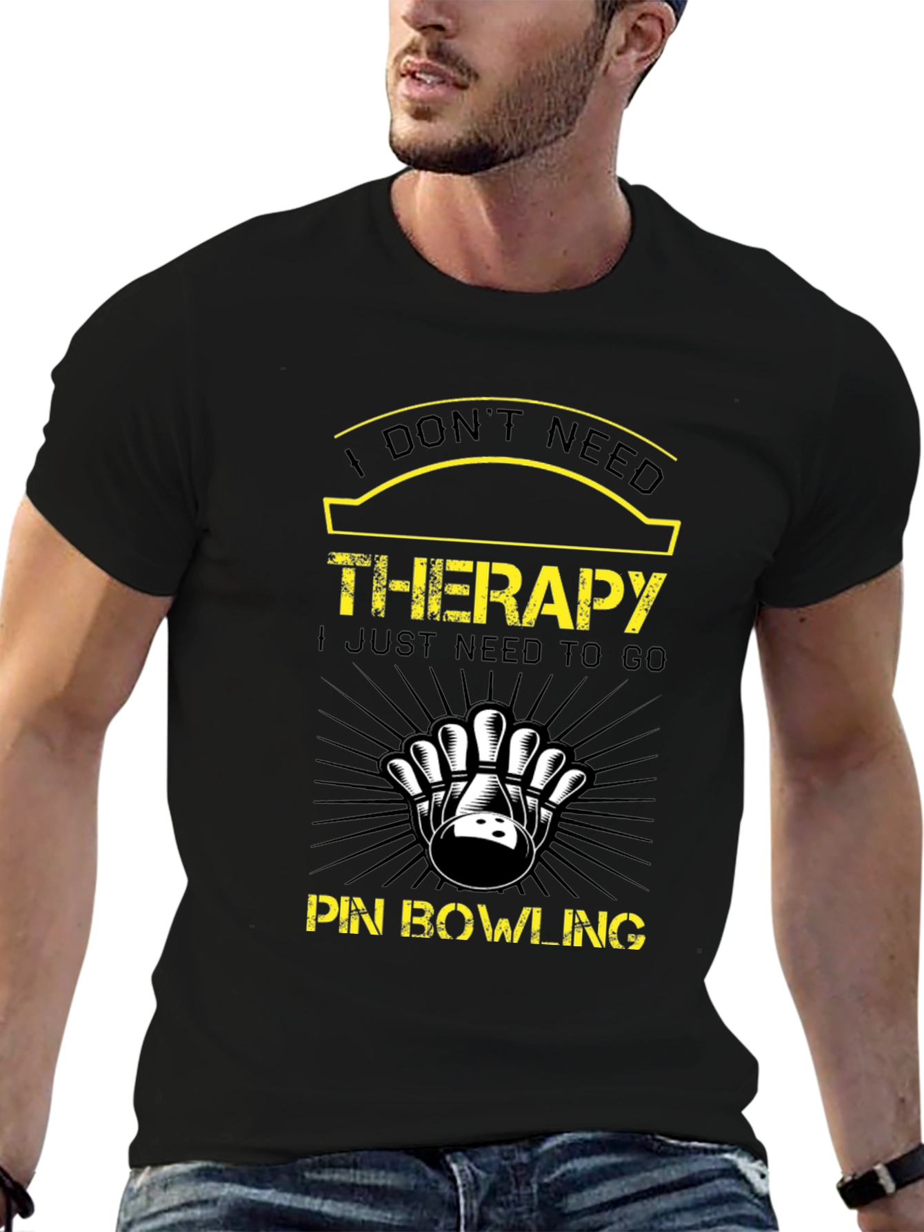 Bowling Therapy T-Shirt - Need to Bowl