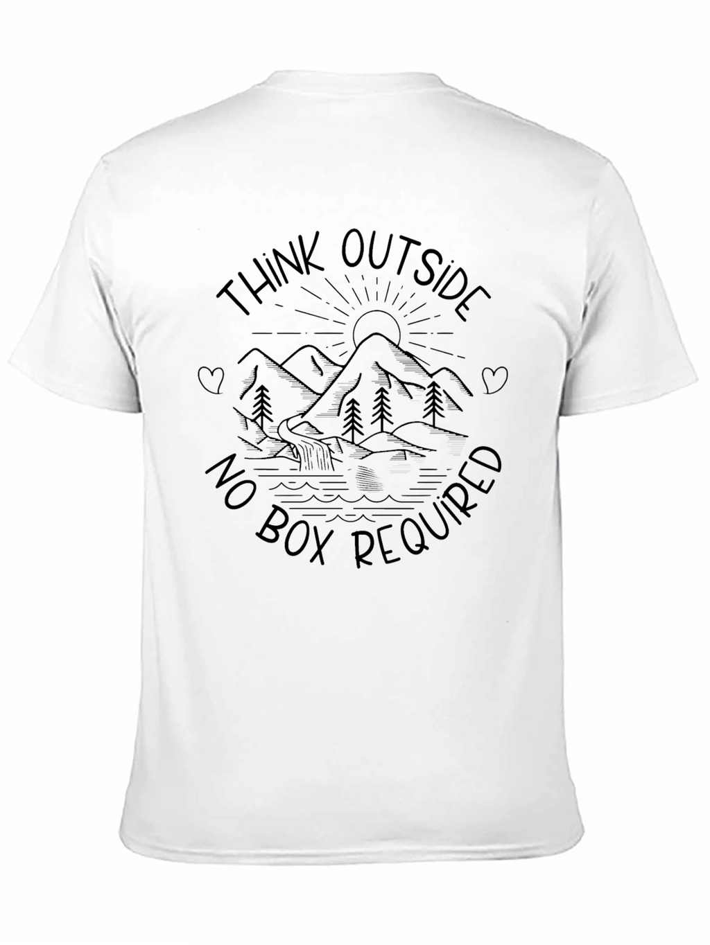 Think Outside T-Shirt - Adventure Awaits!