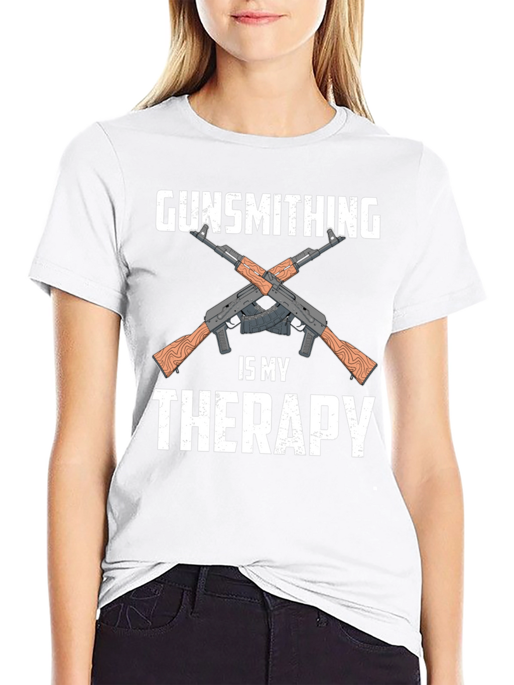 Gunsmithing Therapy Graphic T-Shirt