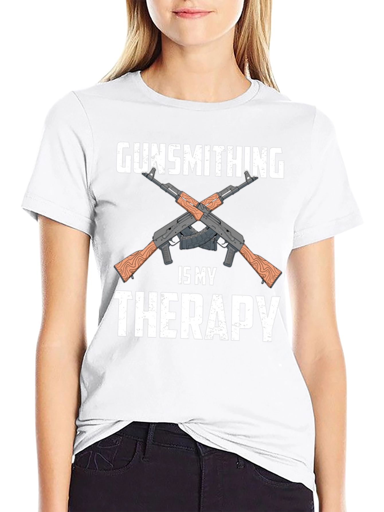 Gunsmithing Therapy Graphic T-Shirt