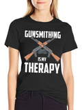 Gunsmithing Therapy Graphic T-Shirt