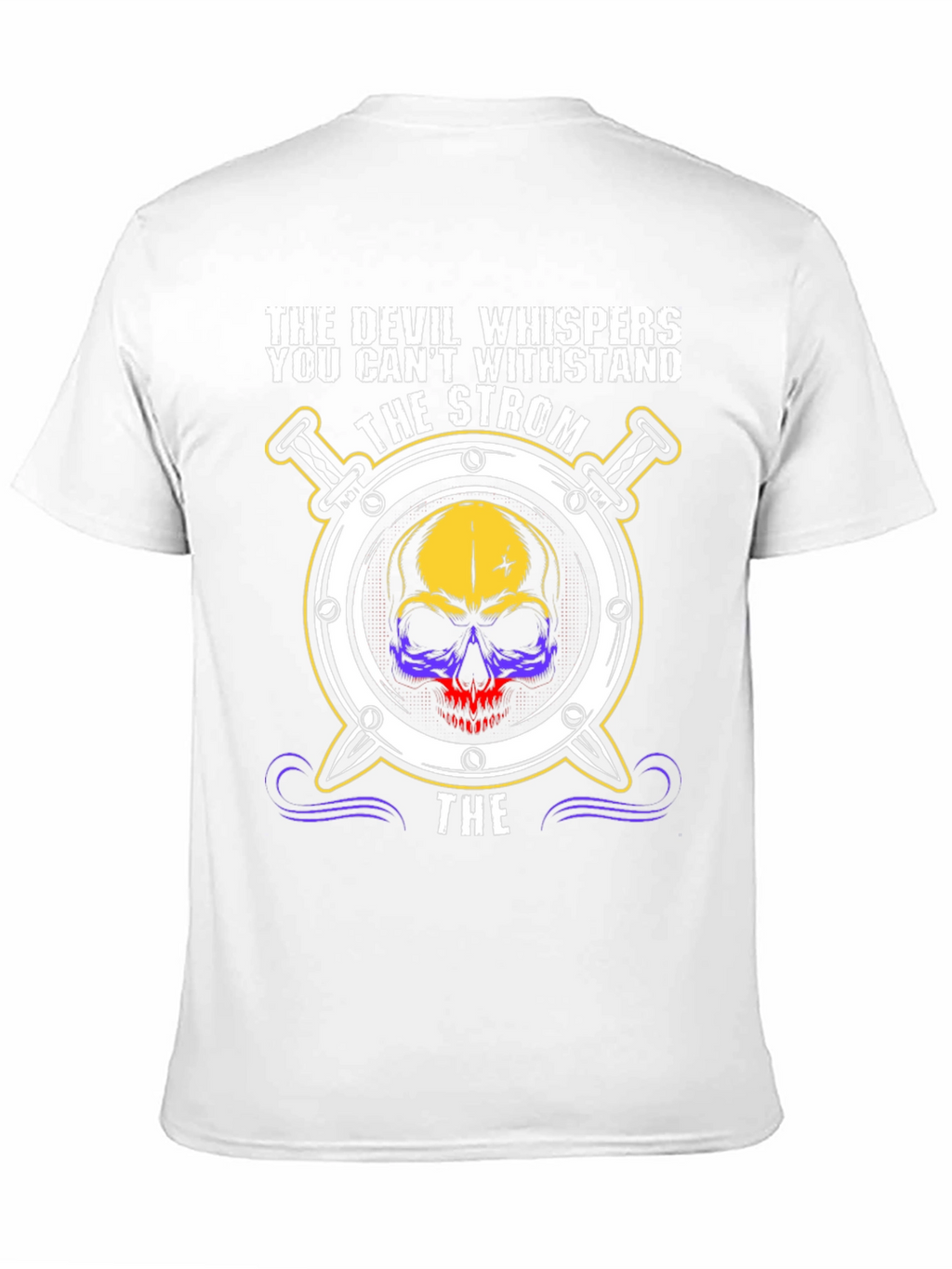 Skull Strom T-Shirt - Devil Whispers Tee