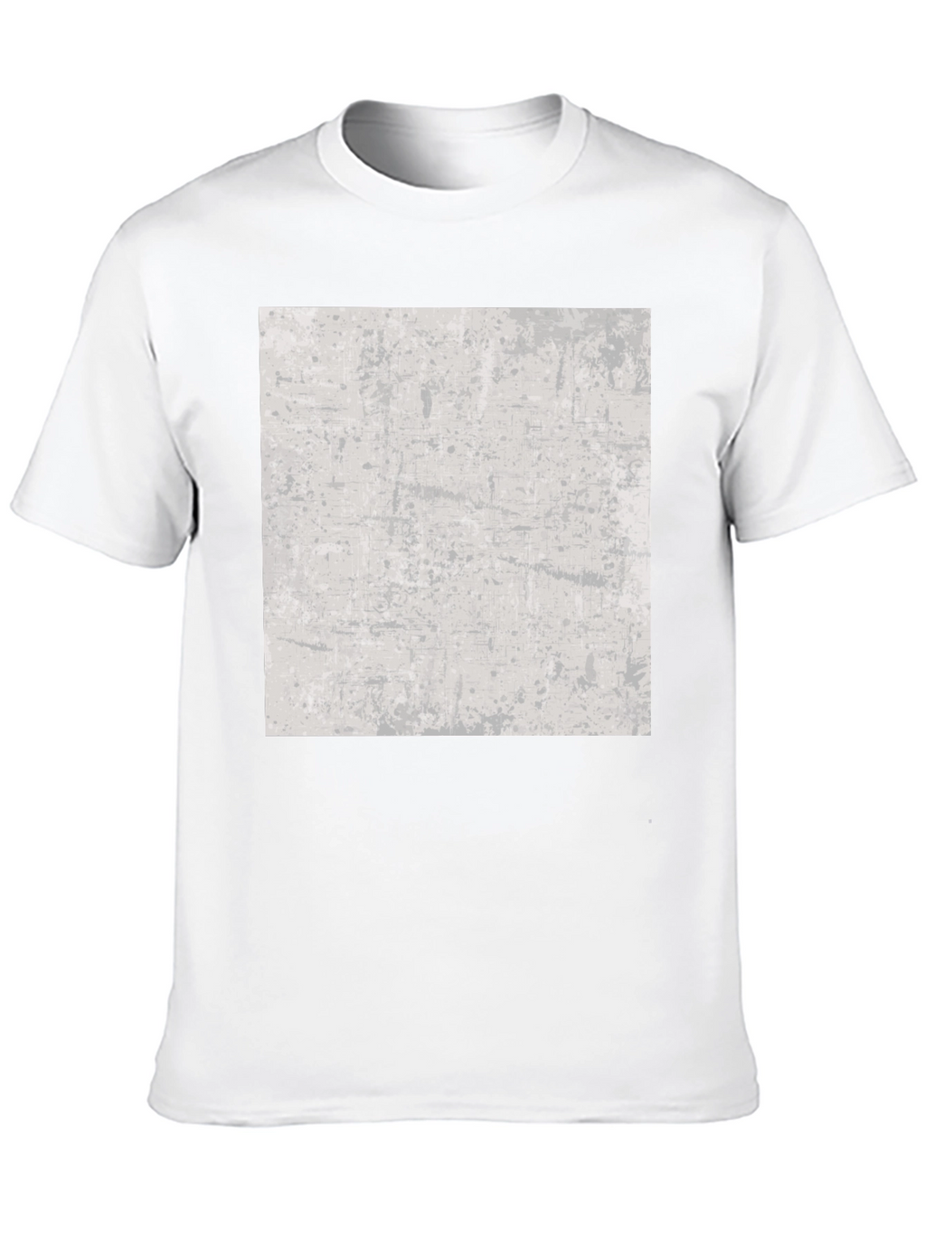 Abstract Print Black T-Shirt