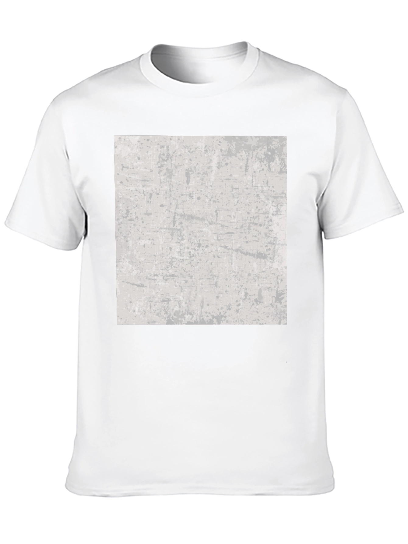 Abstract Print Black T-Shirt