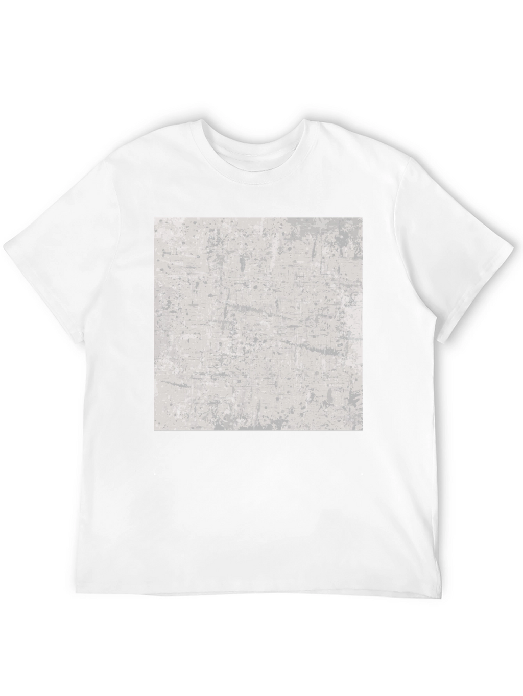 Abstract Print Black T-Shirt