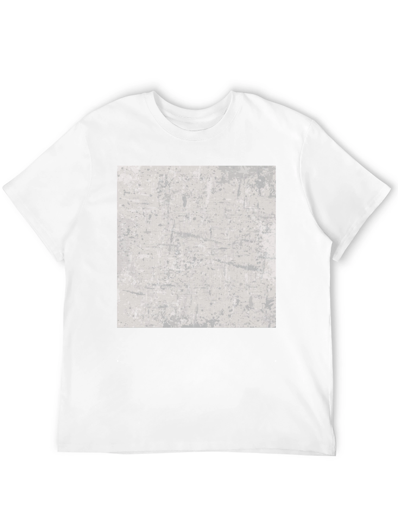 Abstract Print Black T-Shirt