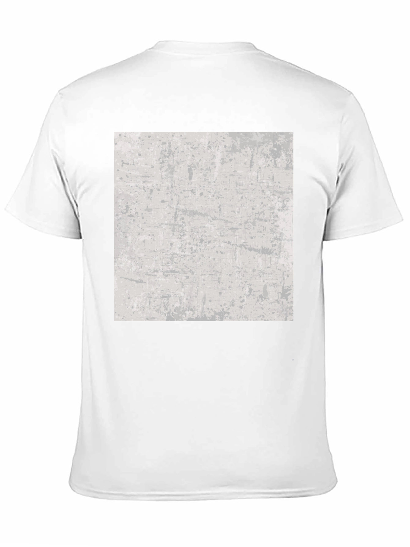 Abstract Print Black T-Shirt