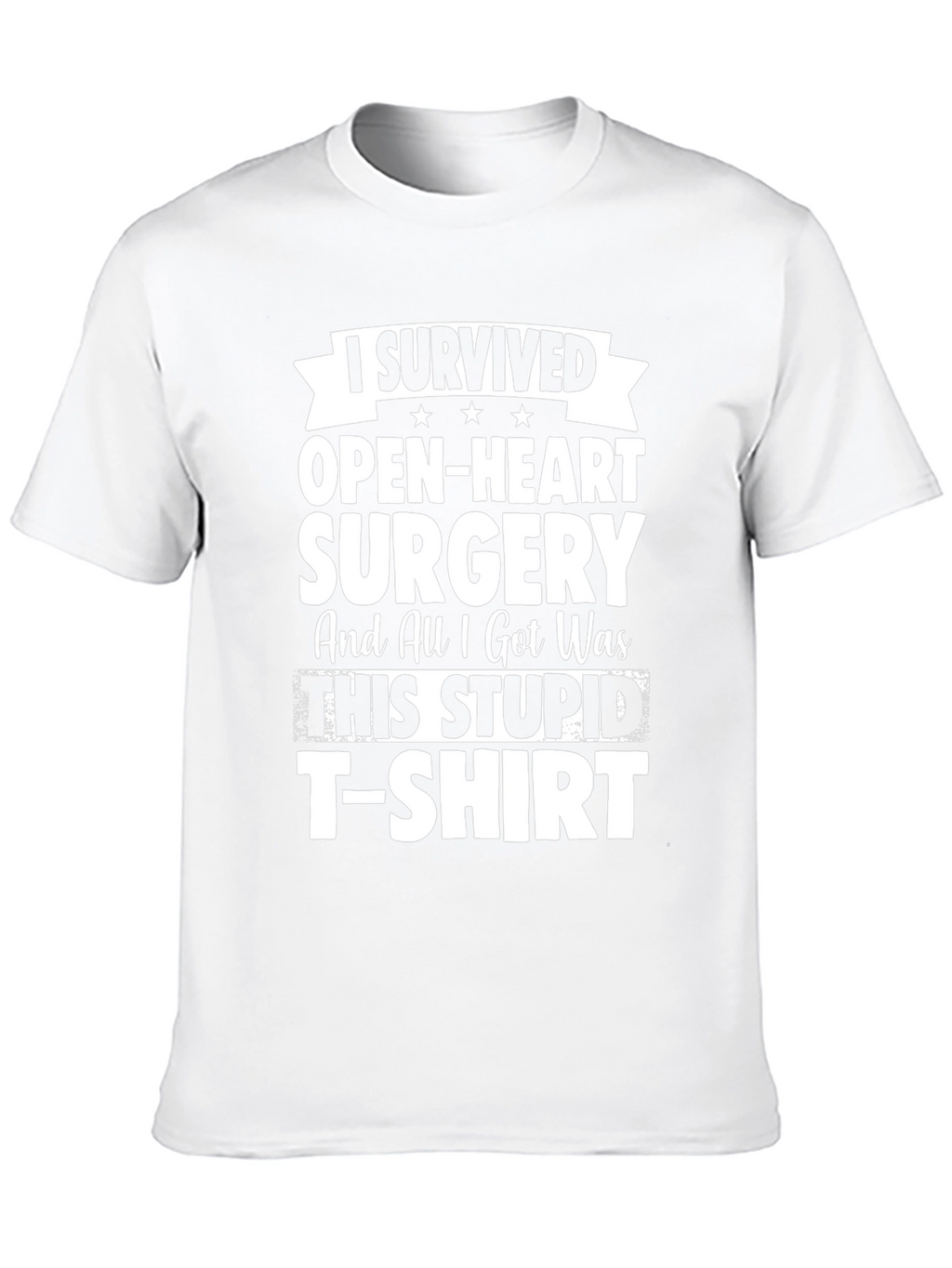 I Survived Open Heart Surgery T-Shirt