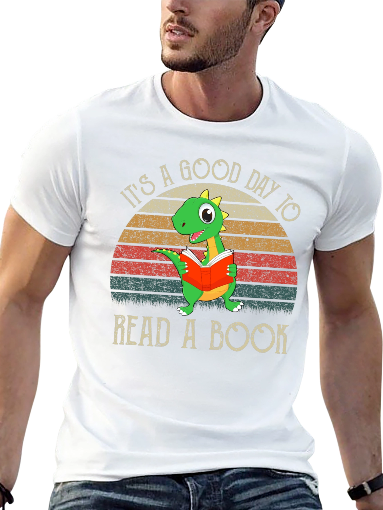 Dino Reader T-Shirt: Its A Good Day To Read