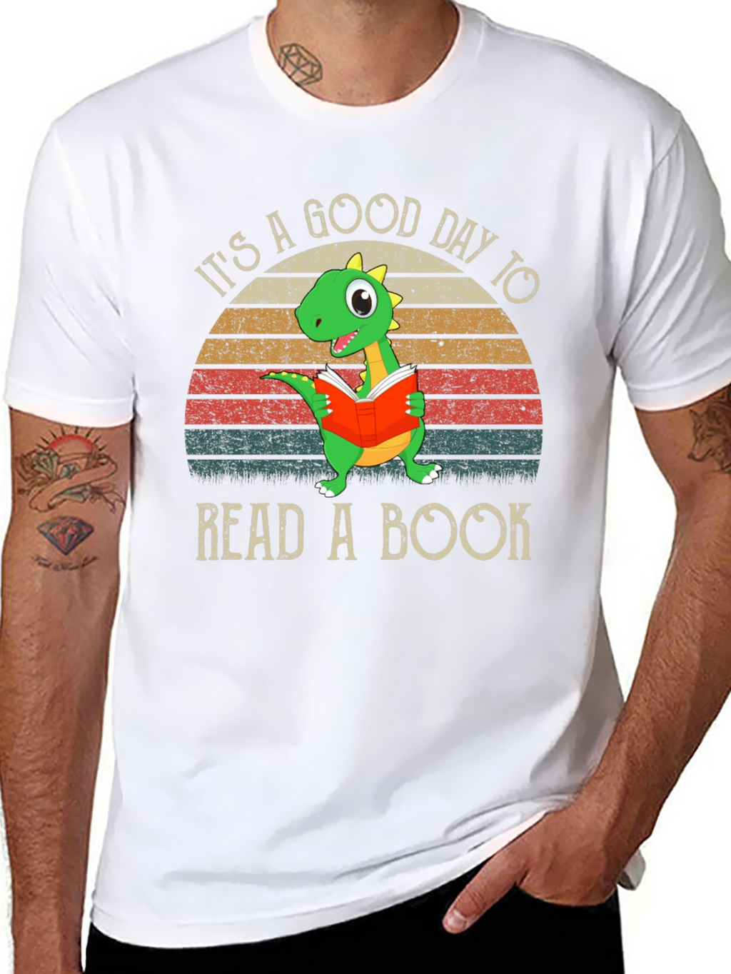 Dino Reader T-Shirt: Its A Good Day To Read