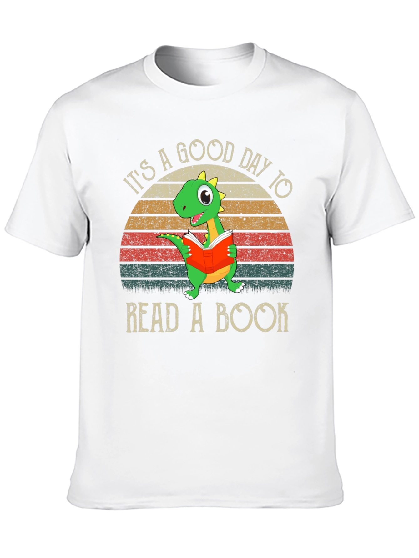 Dino Reader T-Shirt: Its A Good Day To Read