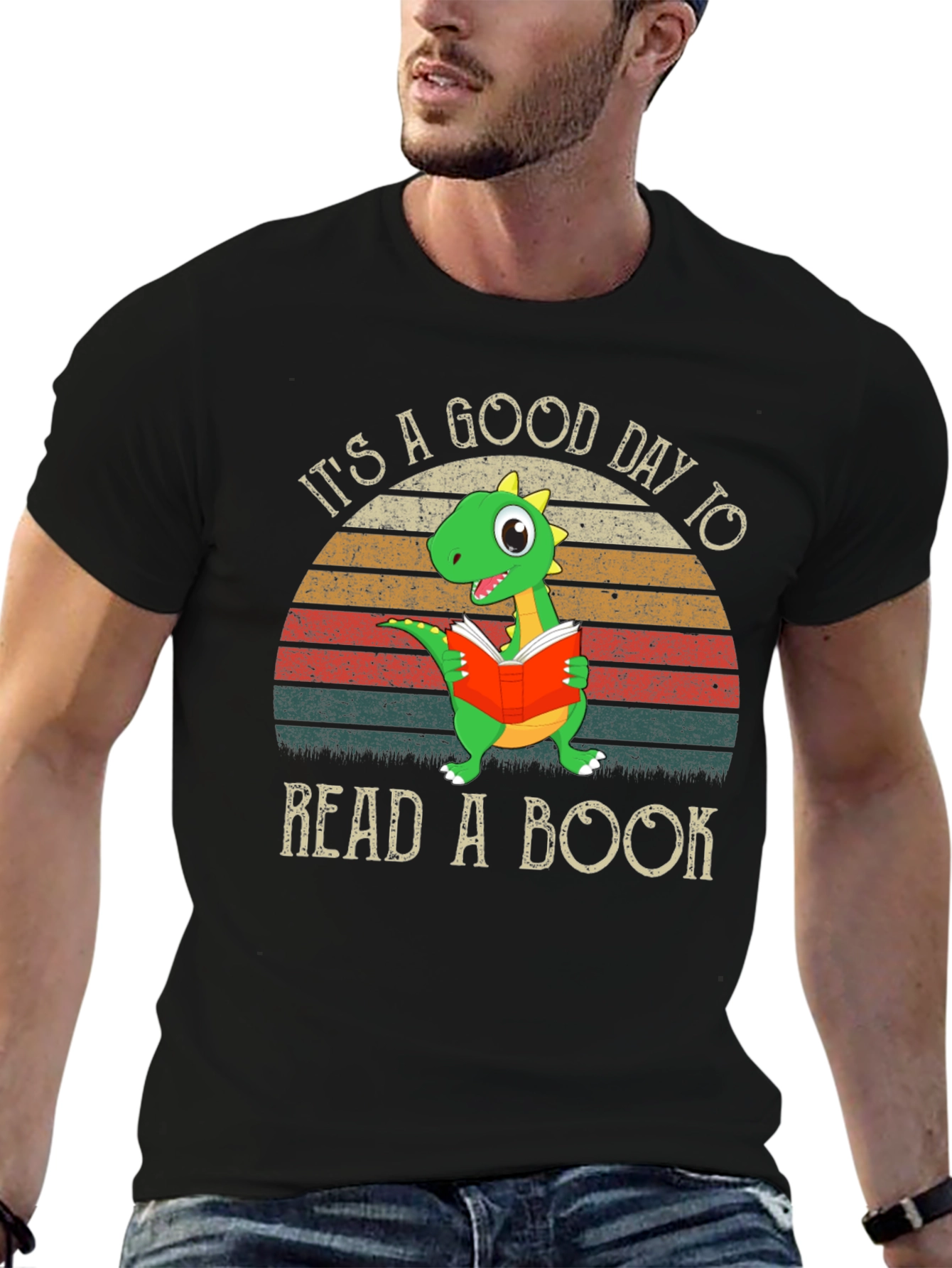 Dino Reader T-Shirt: Its A Good Day To Read