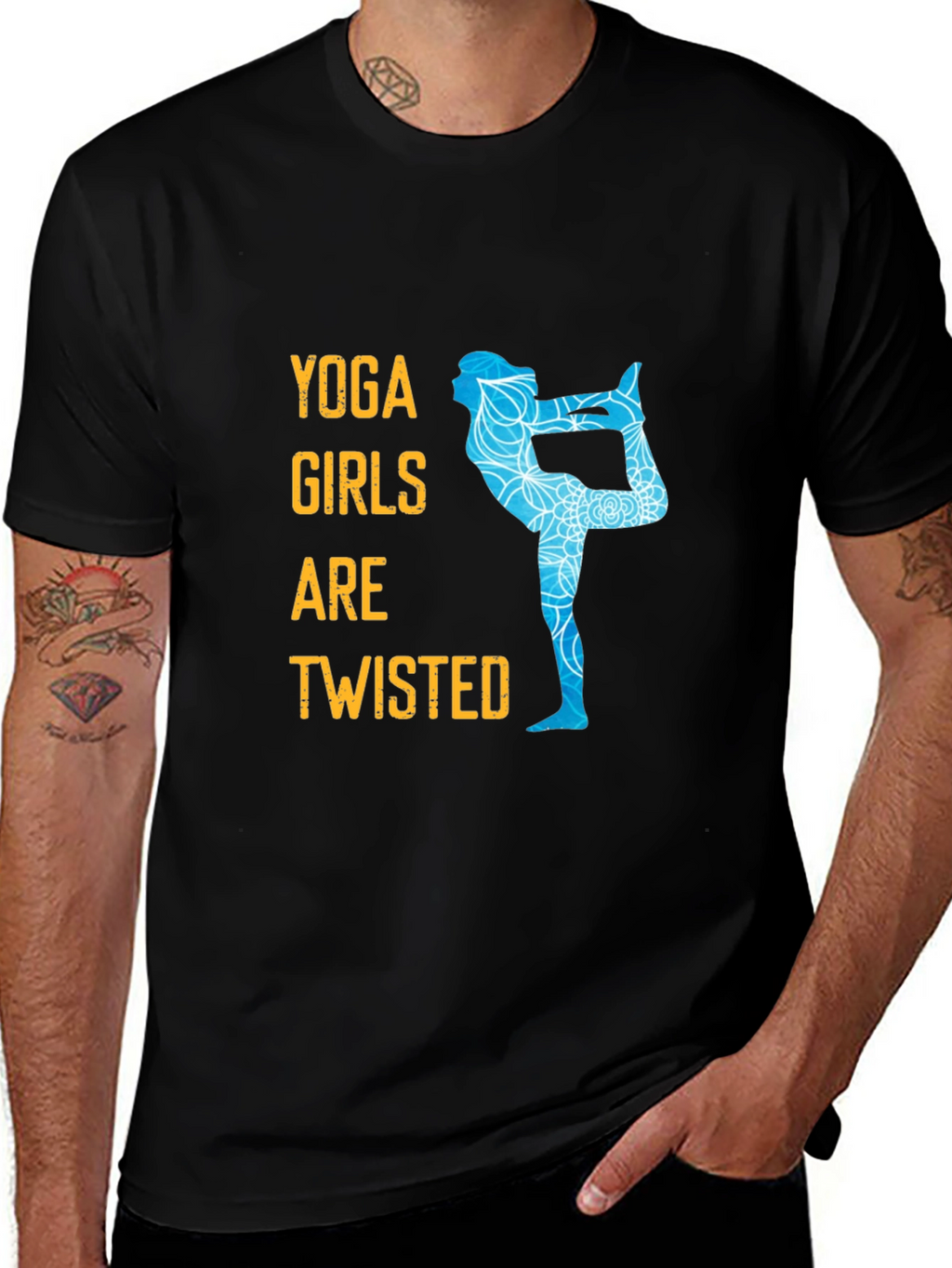 Yoga Girls Twisted Tee - Relaxed Fit