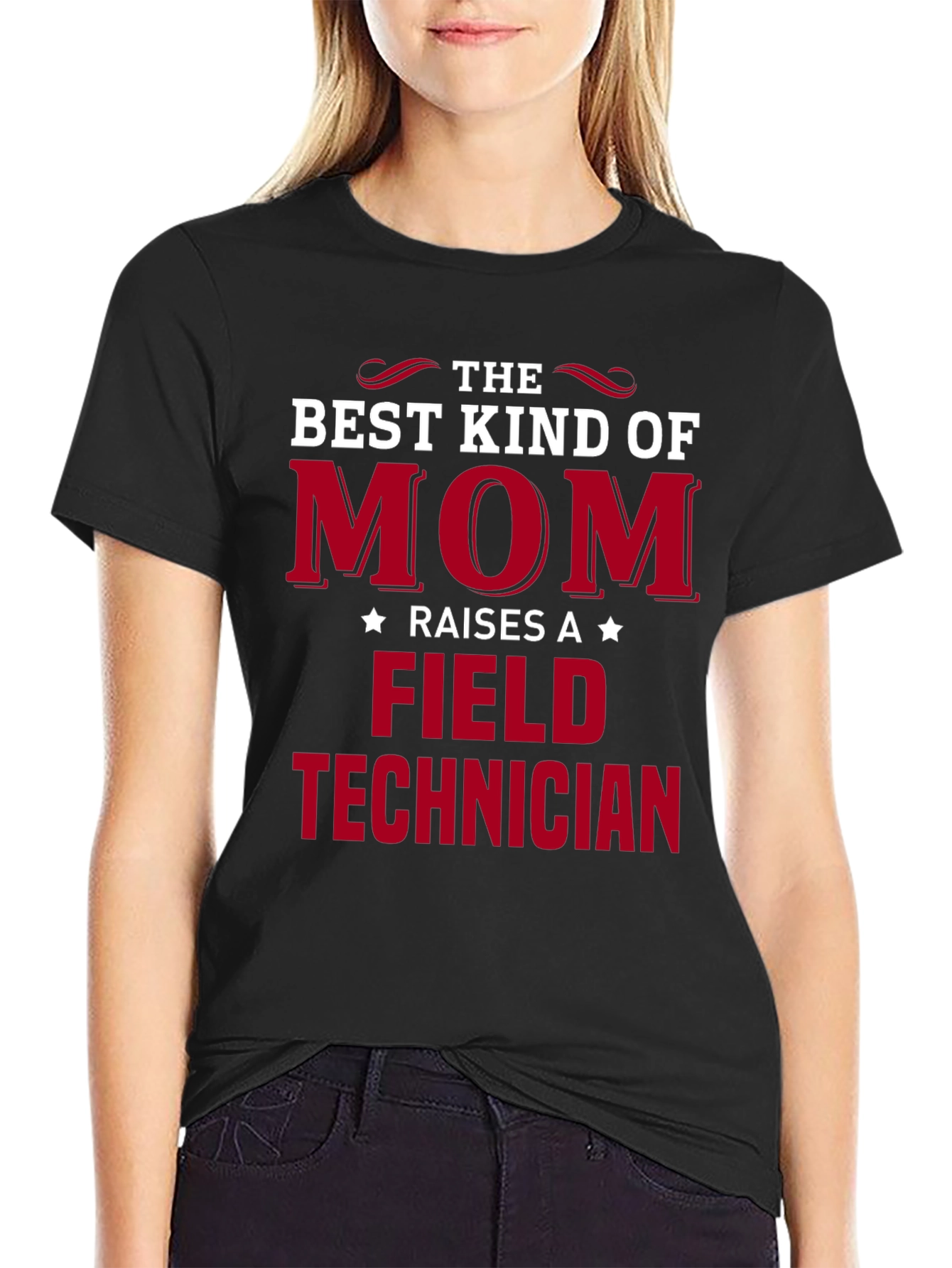 Best Kind of Mom Field Technician T-Shirt