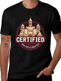Certified Sand Castle Architect T-Shirt