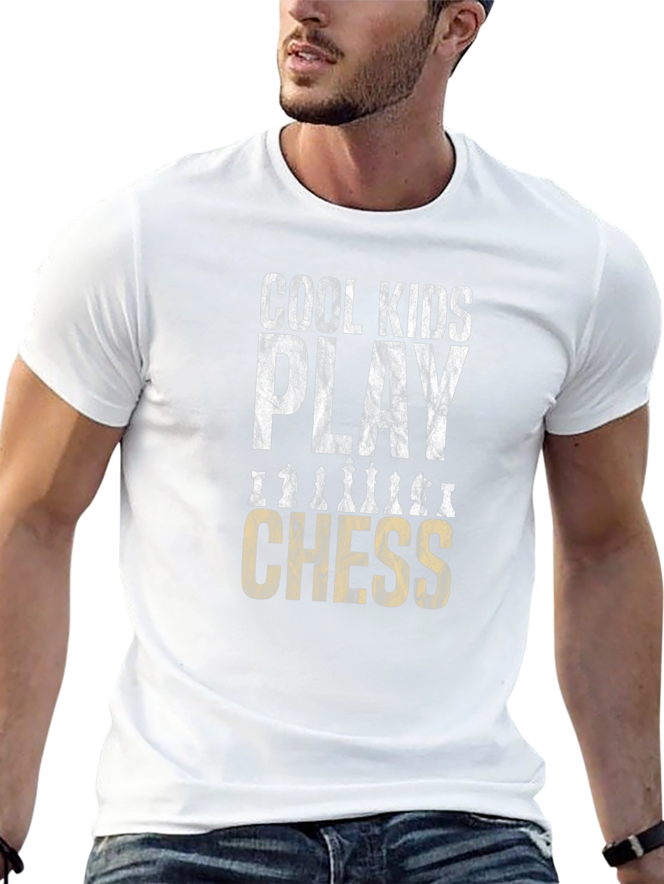 Cool Kids Chess Graphic T-Shirt