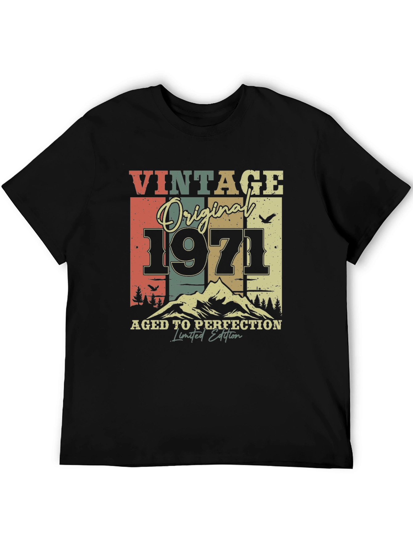 Vintage 1971 Aged to Perfection T-Shirt