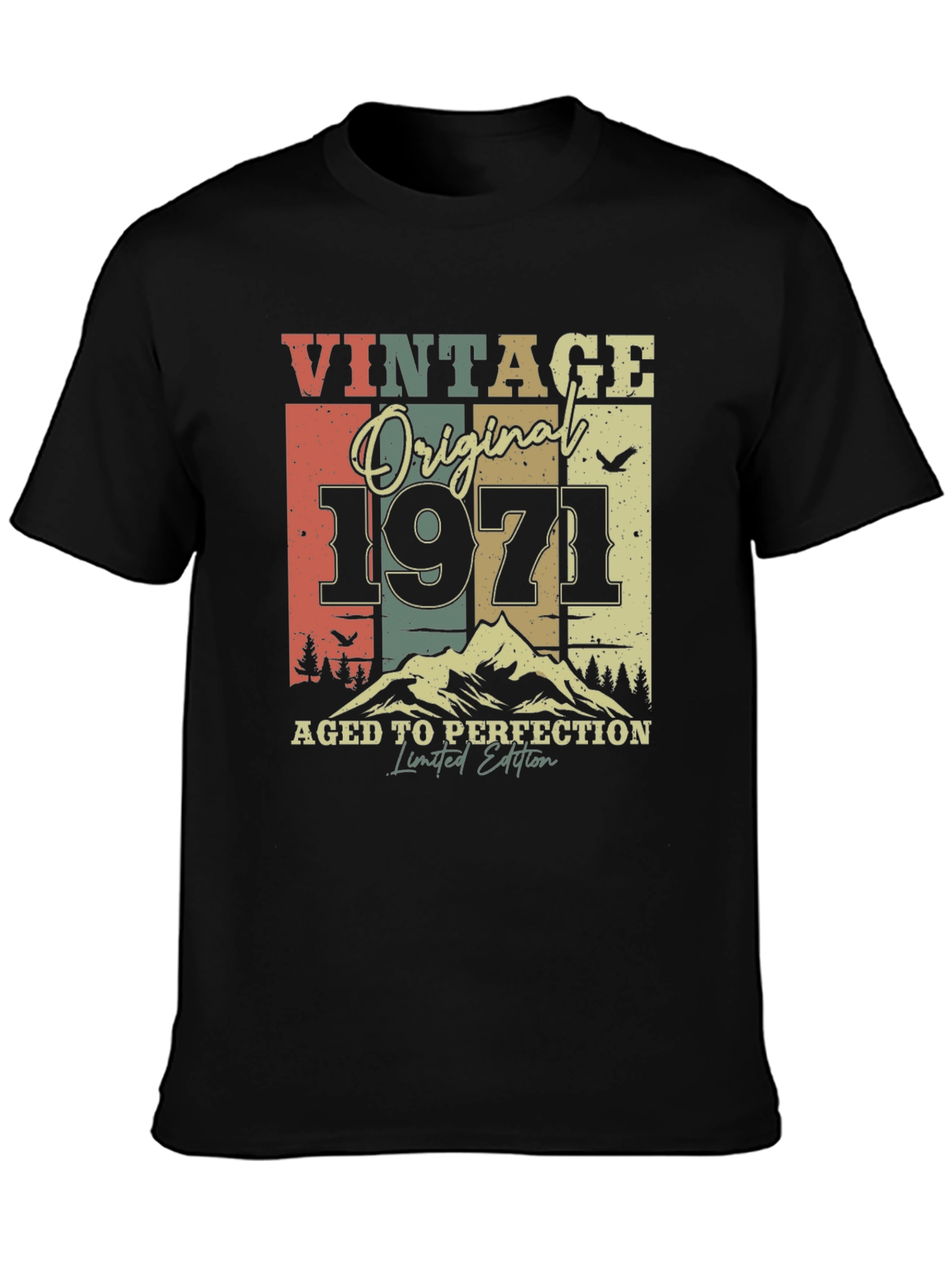 Vintage 1971 Aged to Perfection T-Shirt
