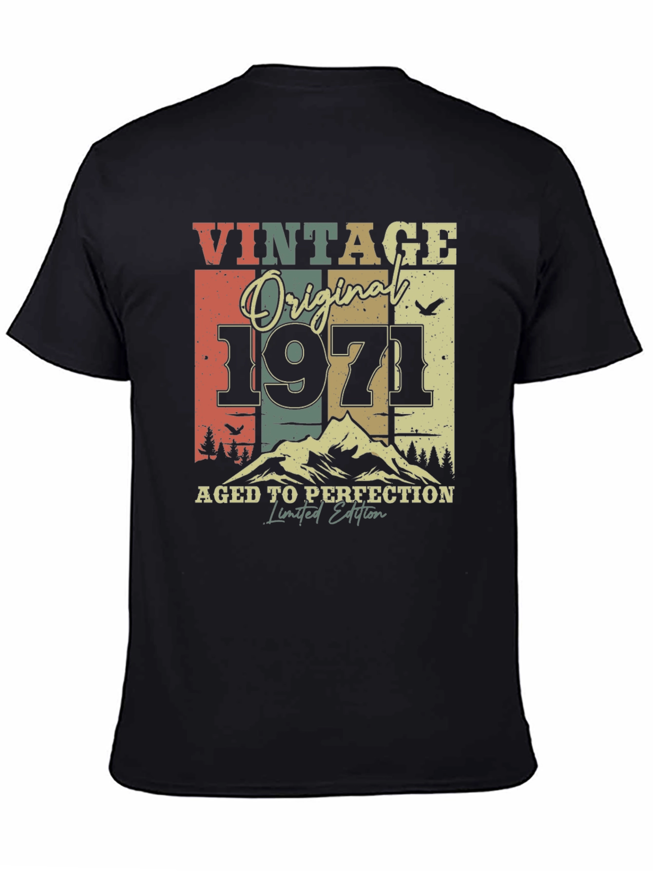 Vintage 1971 Aged to Perfection T-Shirt