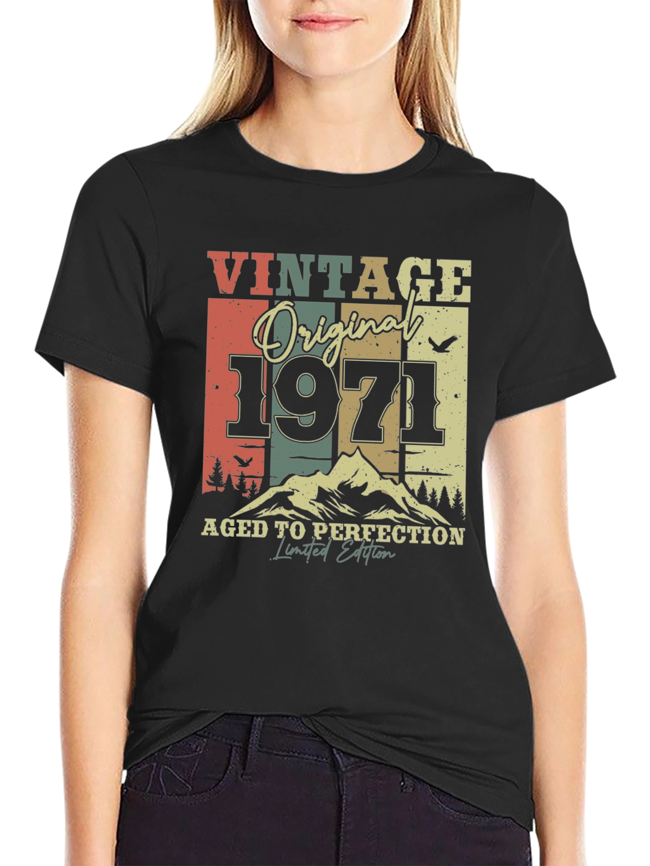 Vintage 1971 Aged to Perfection T-Shirt