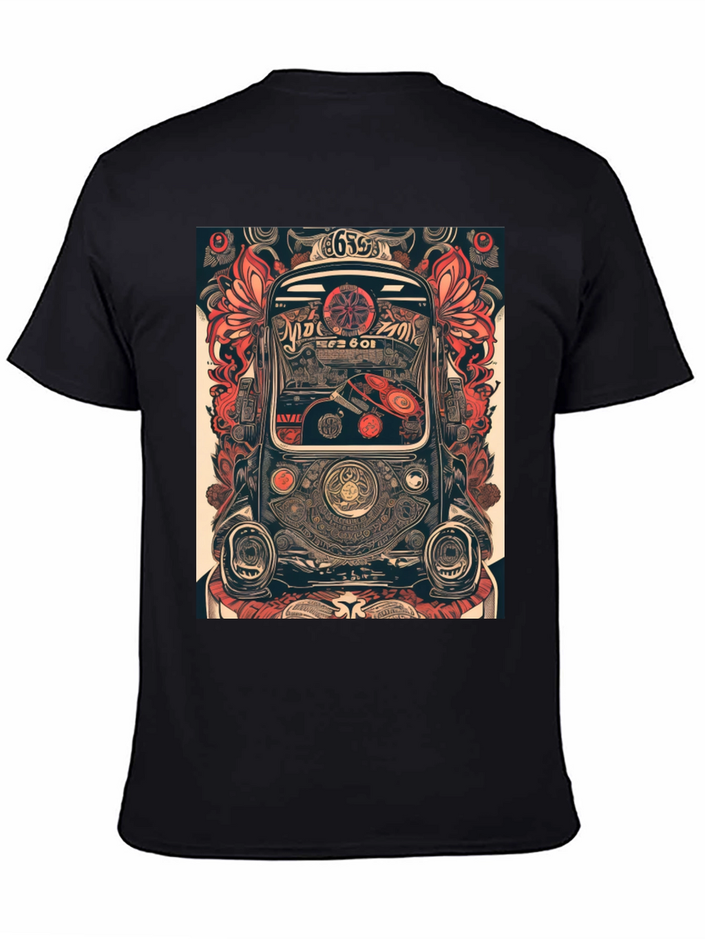 Retro Car Art T-Shirt