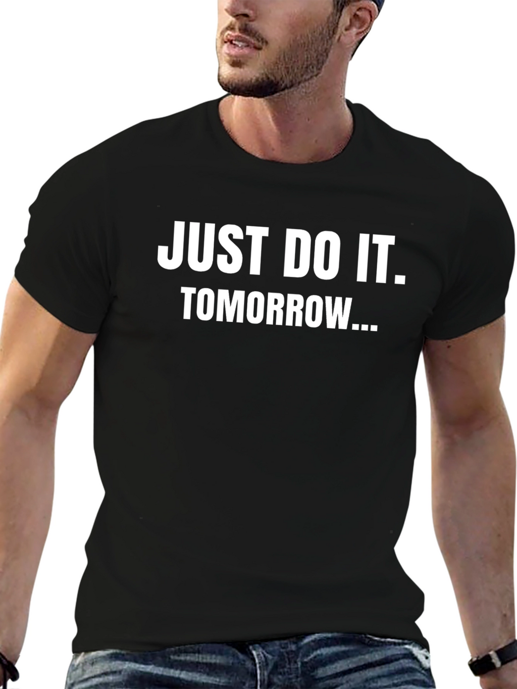 Funny Procrastination T-Shirt - Just Do It Tomorrow