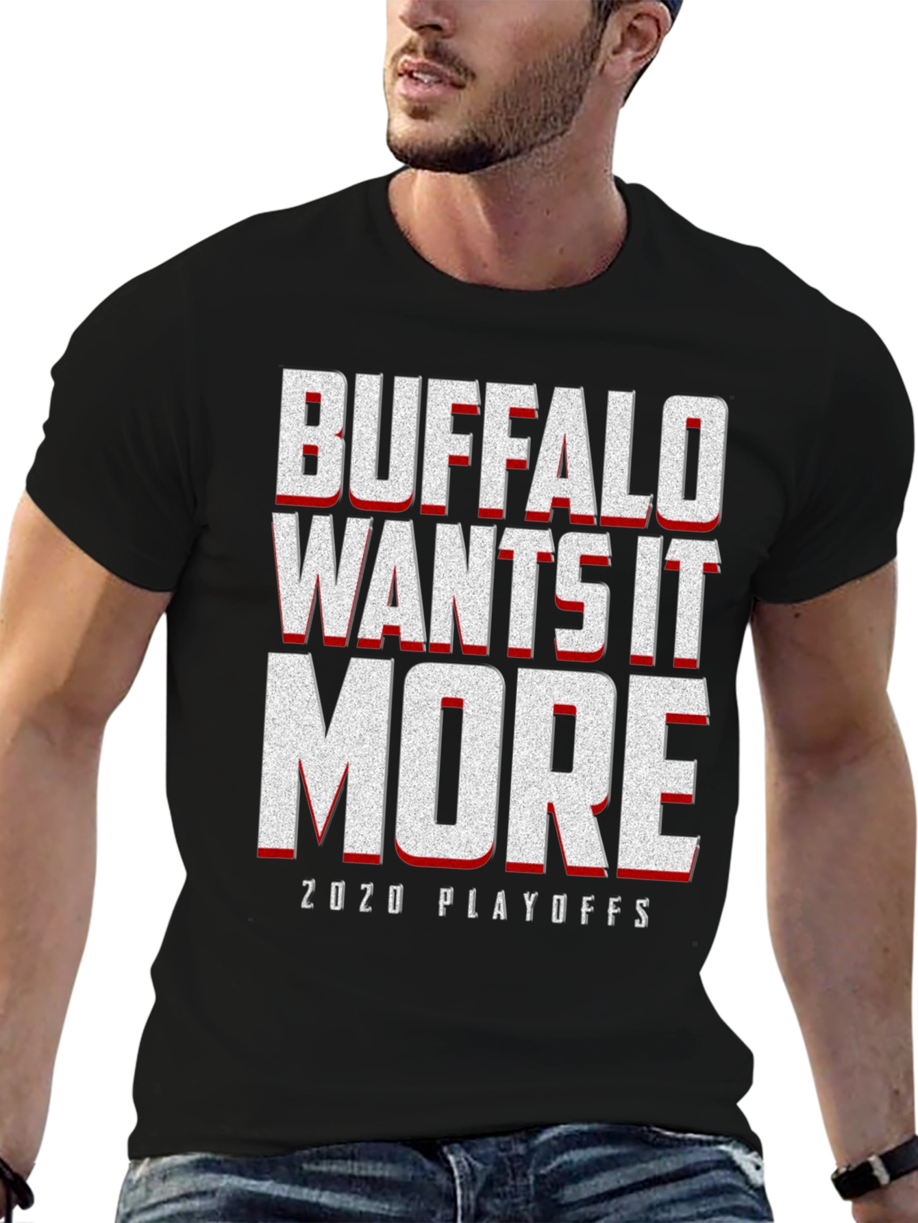 Buffalo Wants It More 2020 Playoffs Graphic T-Shirt