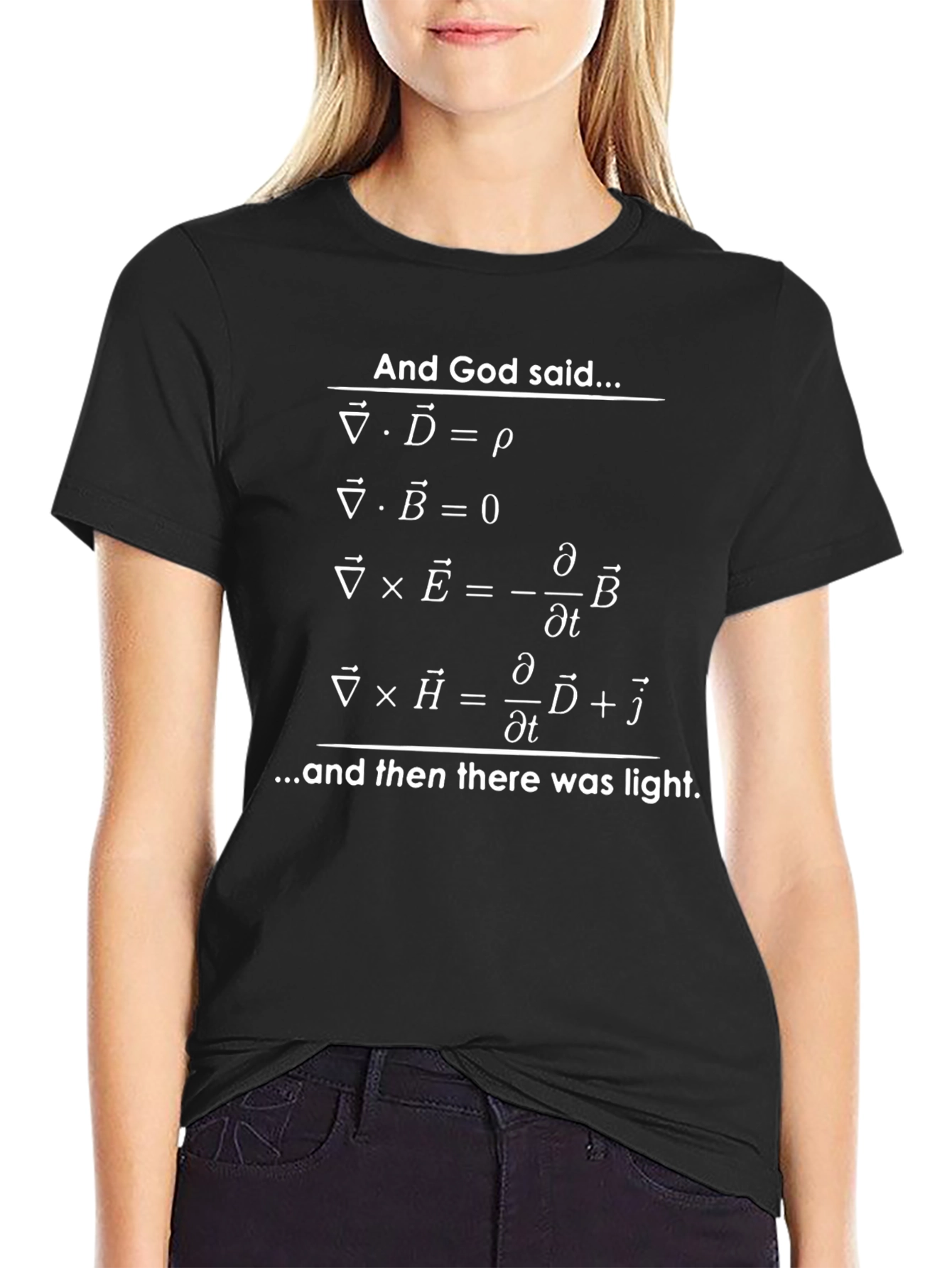 And God Said Equations T-Shirt