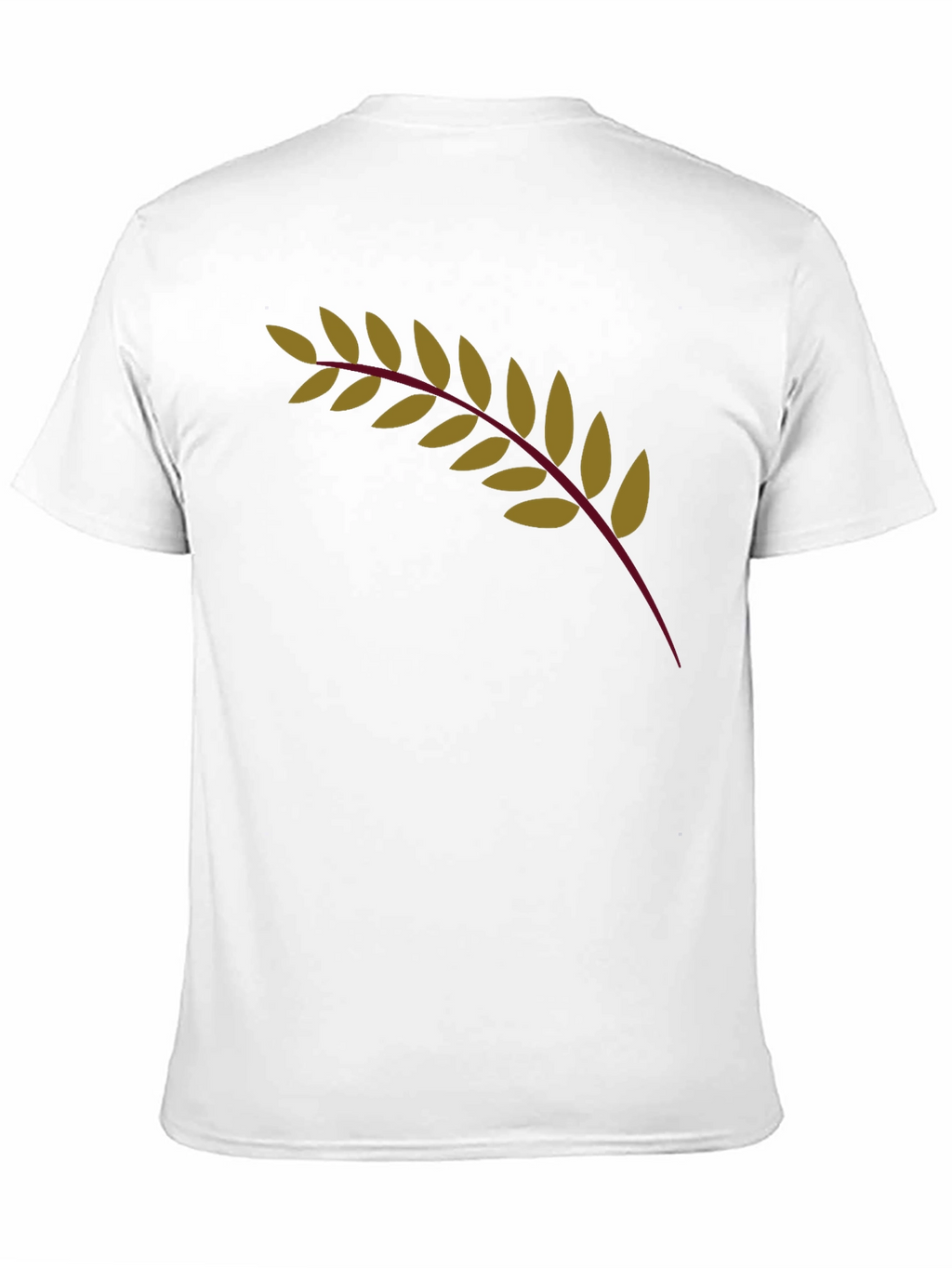 Olive Branch Graphic Black T-Shirt