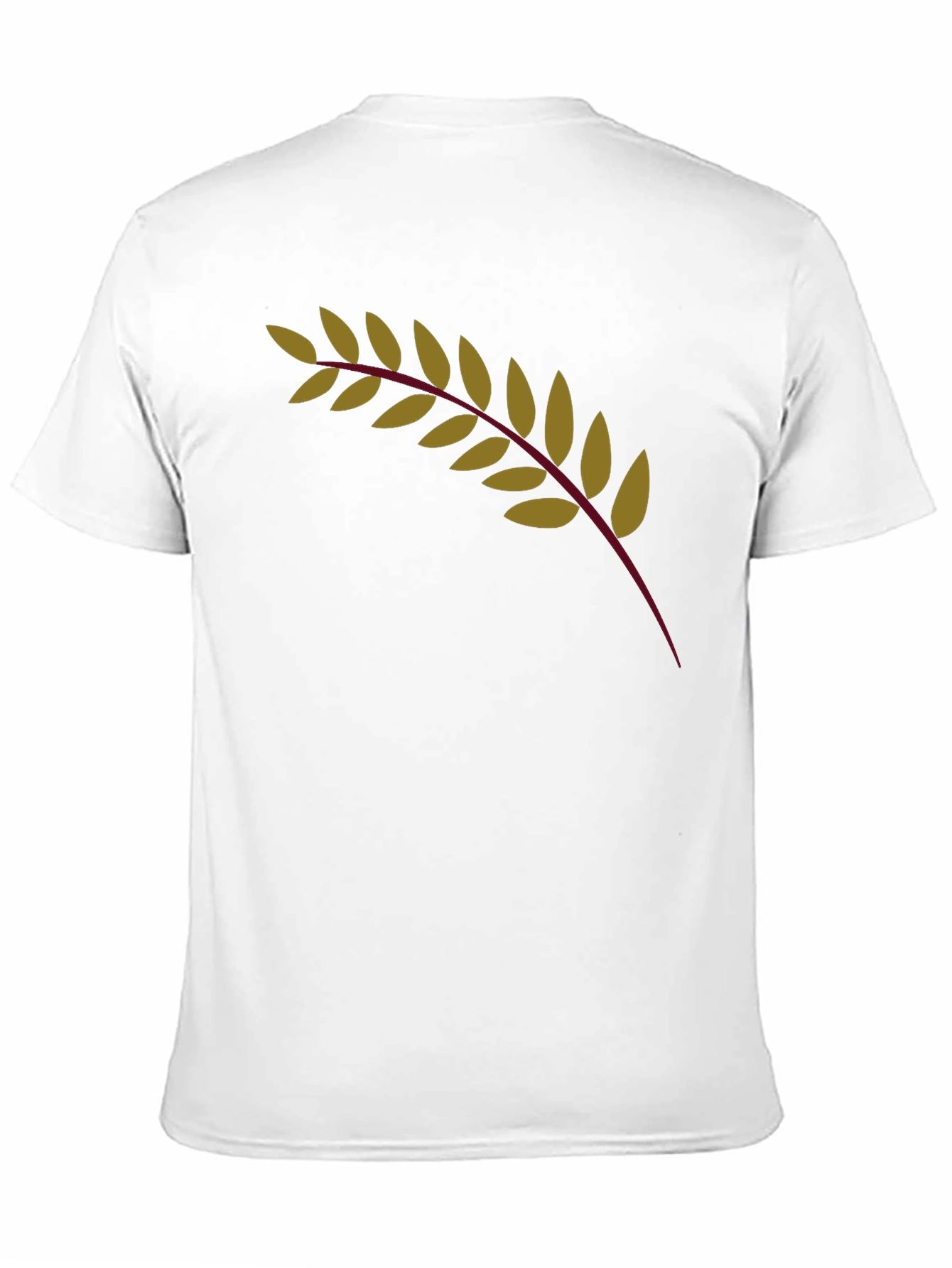 Olive Branch Graphic Black T-Shirt