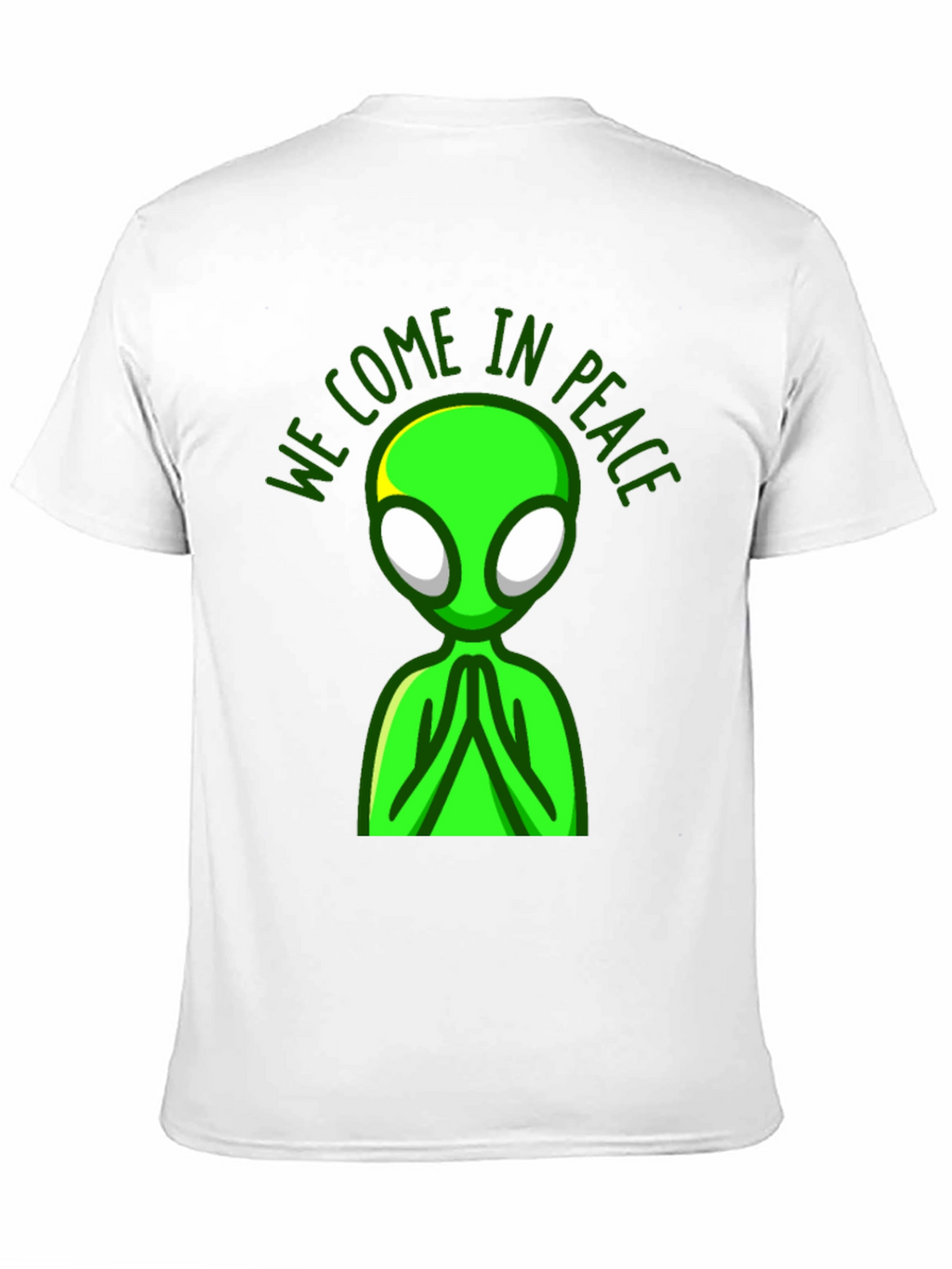 Peace Alien Graphic T-Shirt