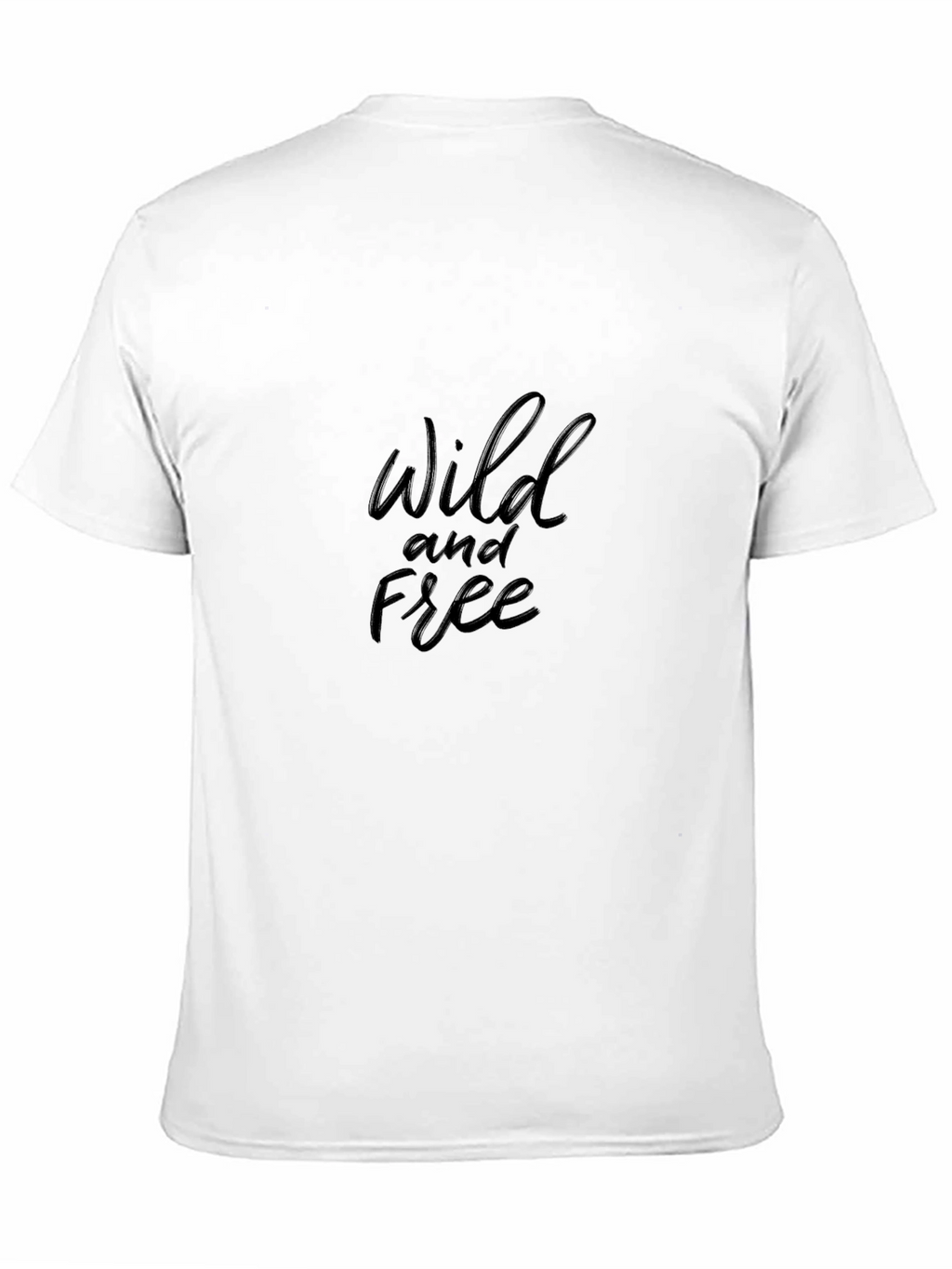 Wild and Free Black Graphic Tee