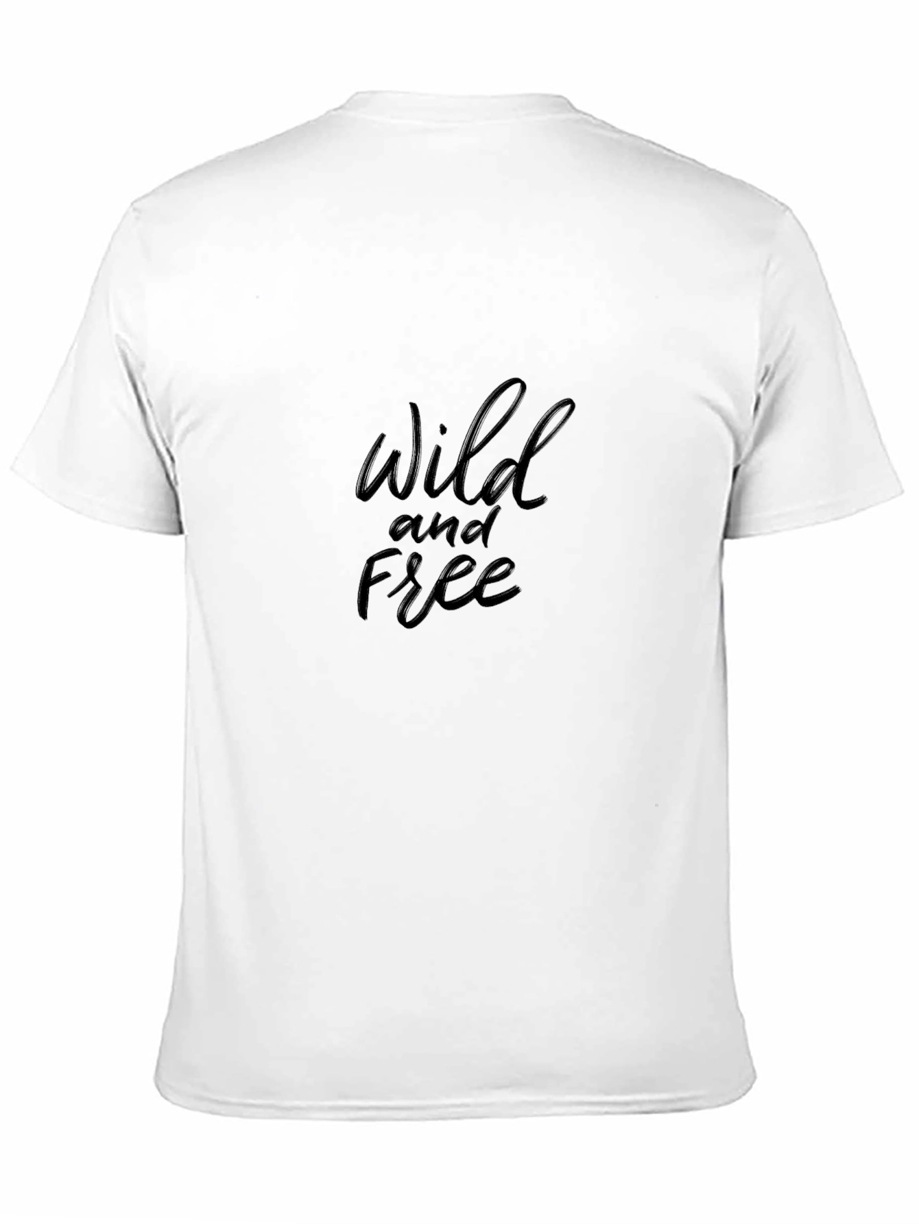 Wild and Free Black Graphic Tee