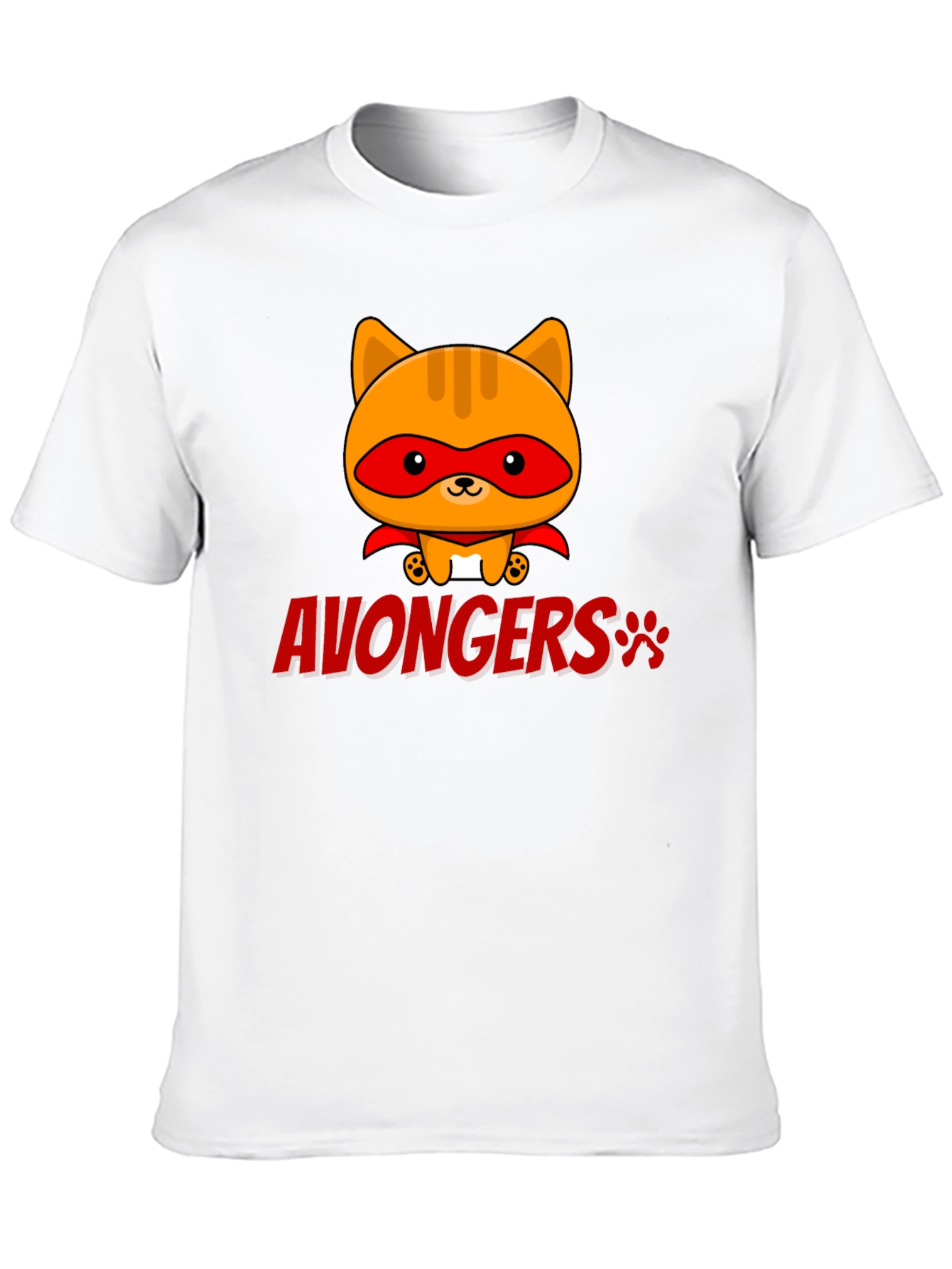 Avongers Cat Superhero T-Shirt