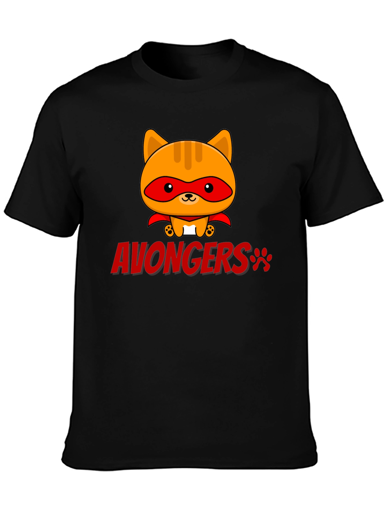 Avongers Cat Superhero T-Shirt
